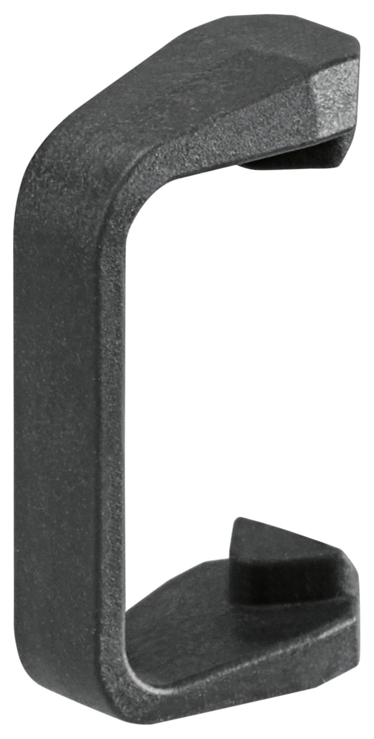Blum CLIP top 155°/125° zero protrusion hinges accessories Angle restriction clip 110° R7037 Dust Grey - Image 2