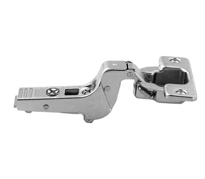 Blum CLIP top 95° thick door hinges Free-swinging Inset Nickel - Image 2