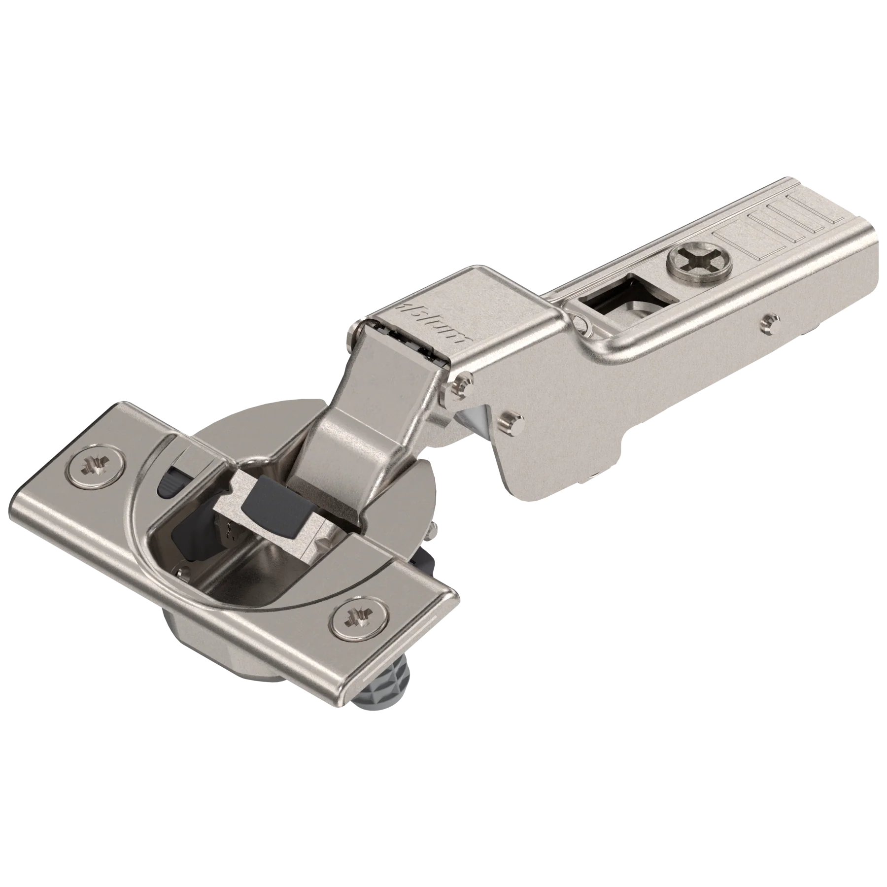 Blum CLIP top BLUMOTION 110° hinges Half overlay Nickel