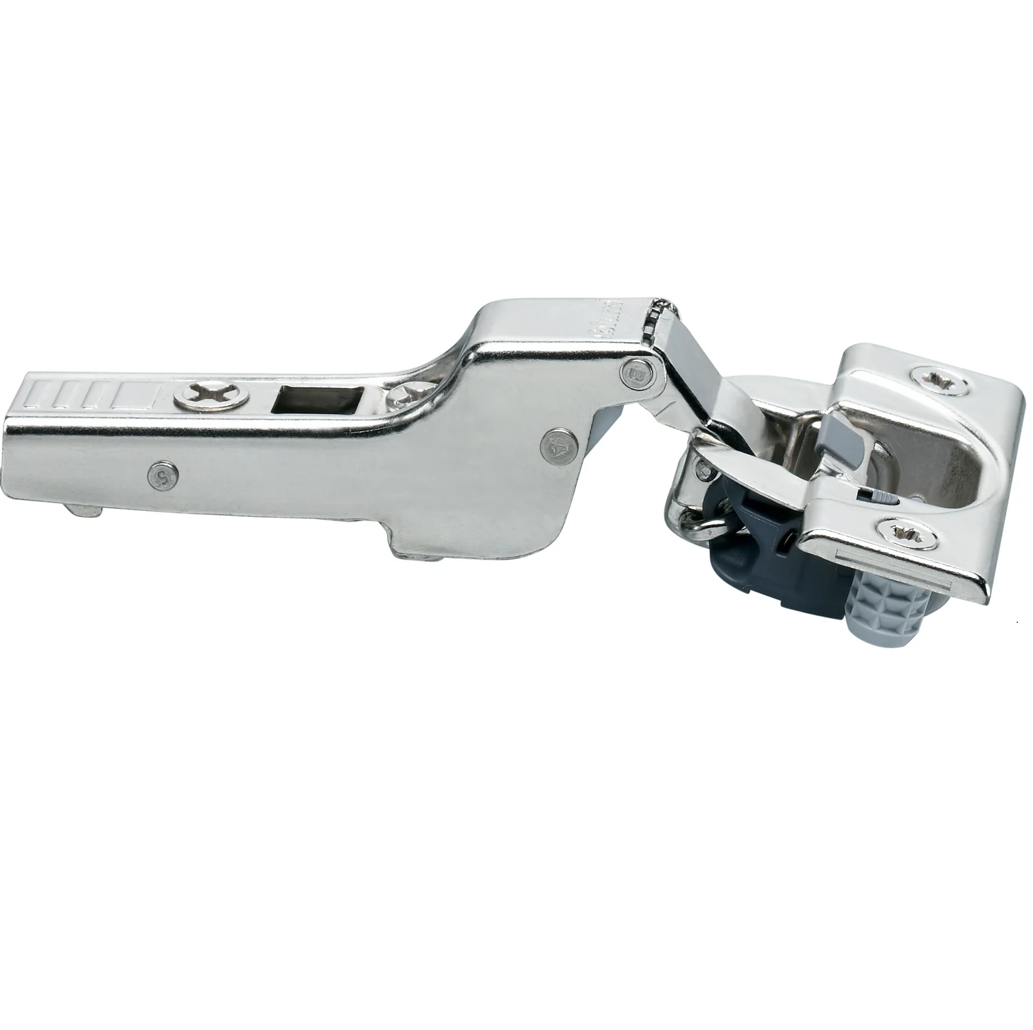 Blum CLIP top BLUMOTION 110° hinges Half overlay Nickel - Image 2
