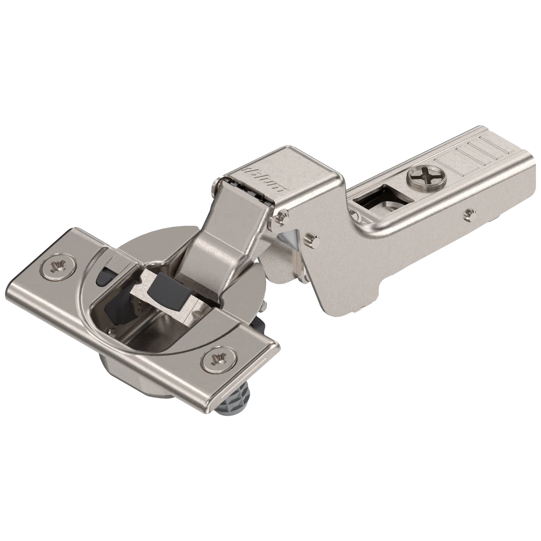 Blum CLIP top BLUMOTION 110° hinges Inset Nickel