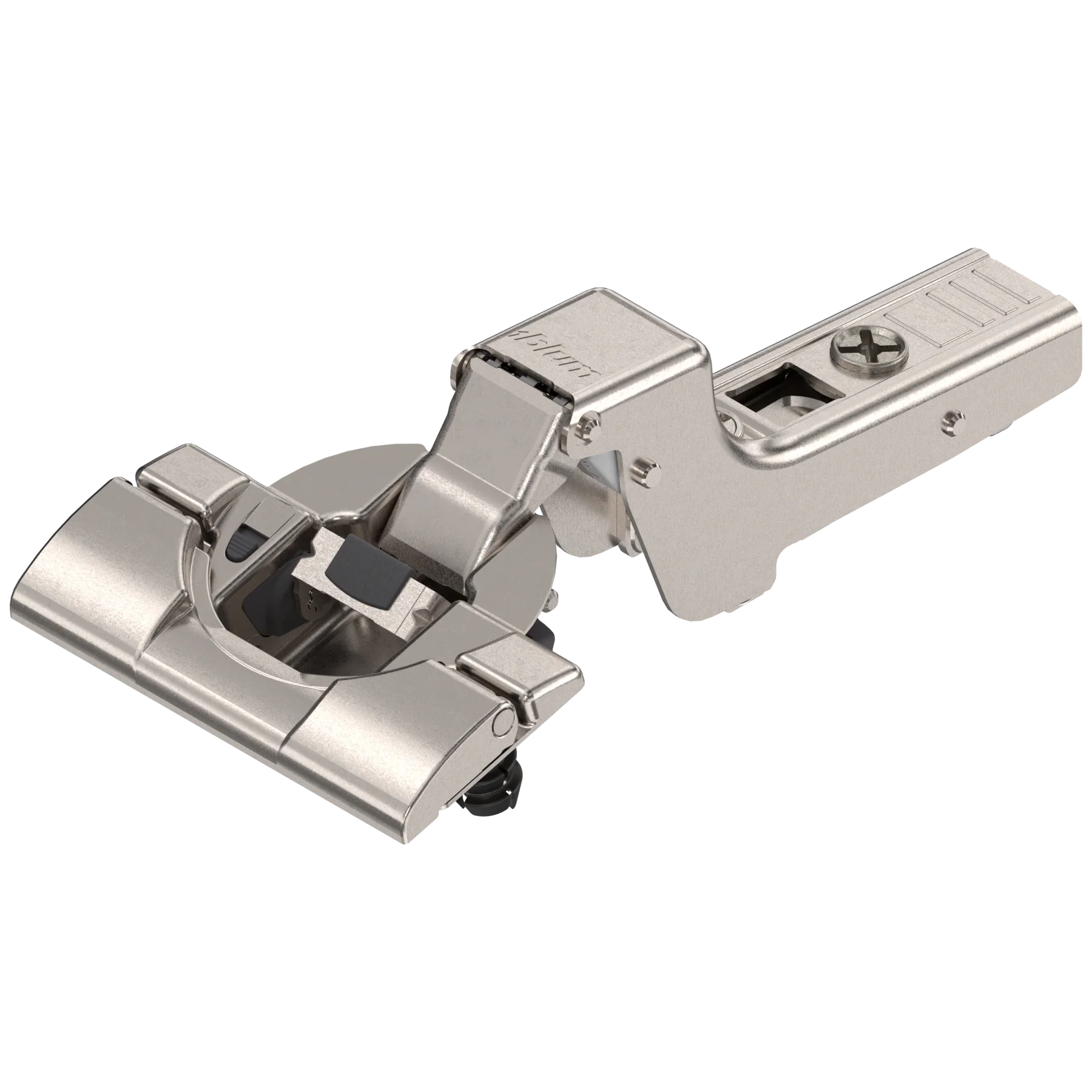 Blum CLIP top BLUMOTION 110° hinges Inset Onyx Black