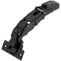 Blum CLIP top BLUMOTION 155° zero protrusion hinges Soft-close Full overlay Onyx Black - Image 3