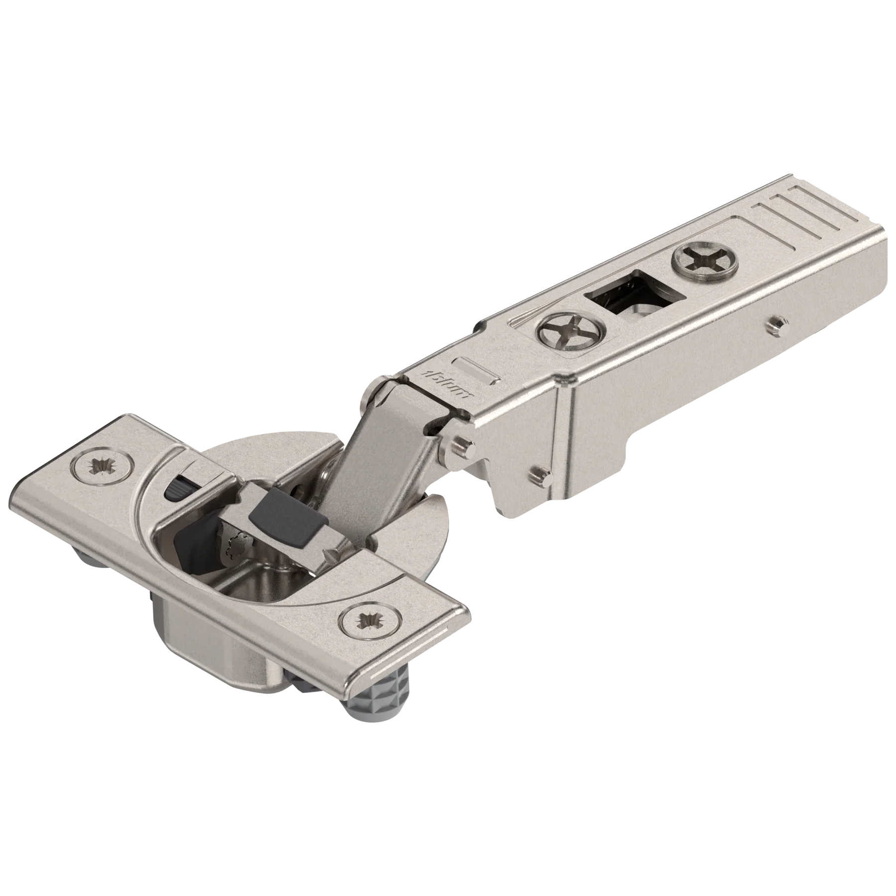 Blum CLIP top BLUMOTION 95° thick door hinges Full overlay Nickel