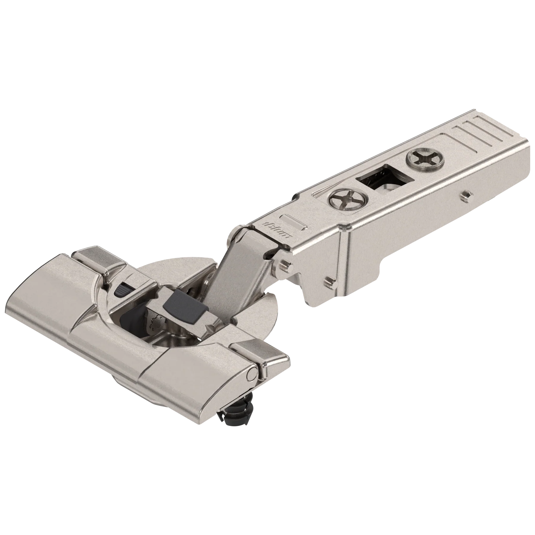 Blum CLIP top BLUMOTION 95° thick door hinges Full overlay Onyx Black
