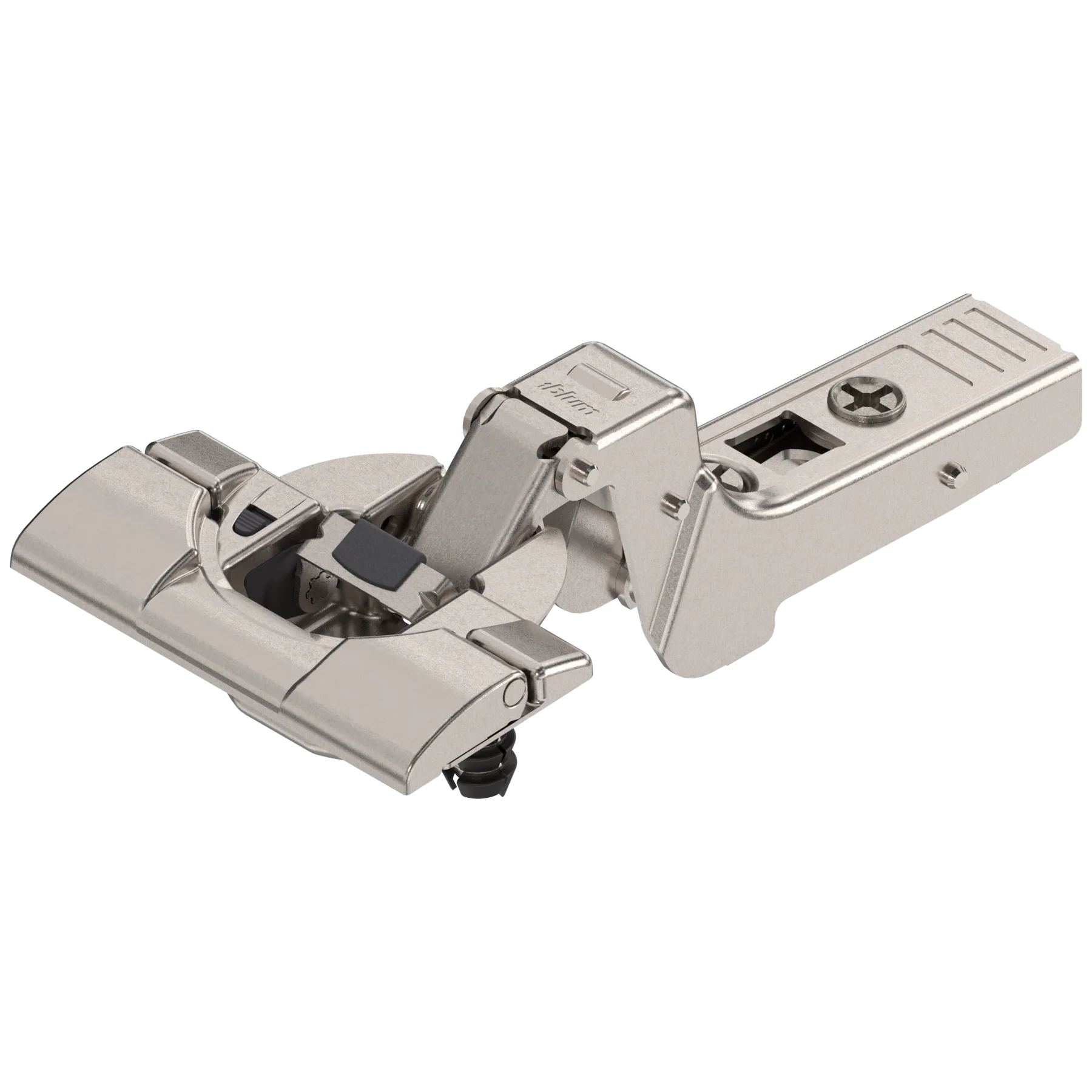 Blum CLIP top BLUMOTION 95° thick door hinges Inset Nickel