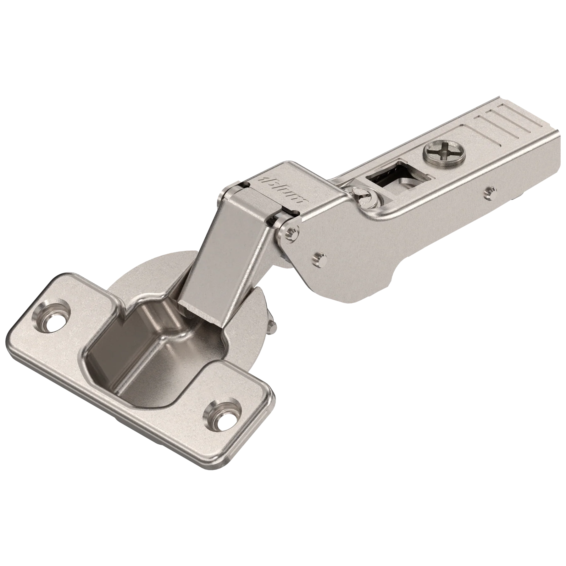 Blum CLIP top 120° hinges Self-closing Half overlay Nickel