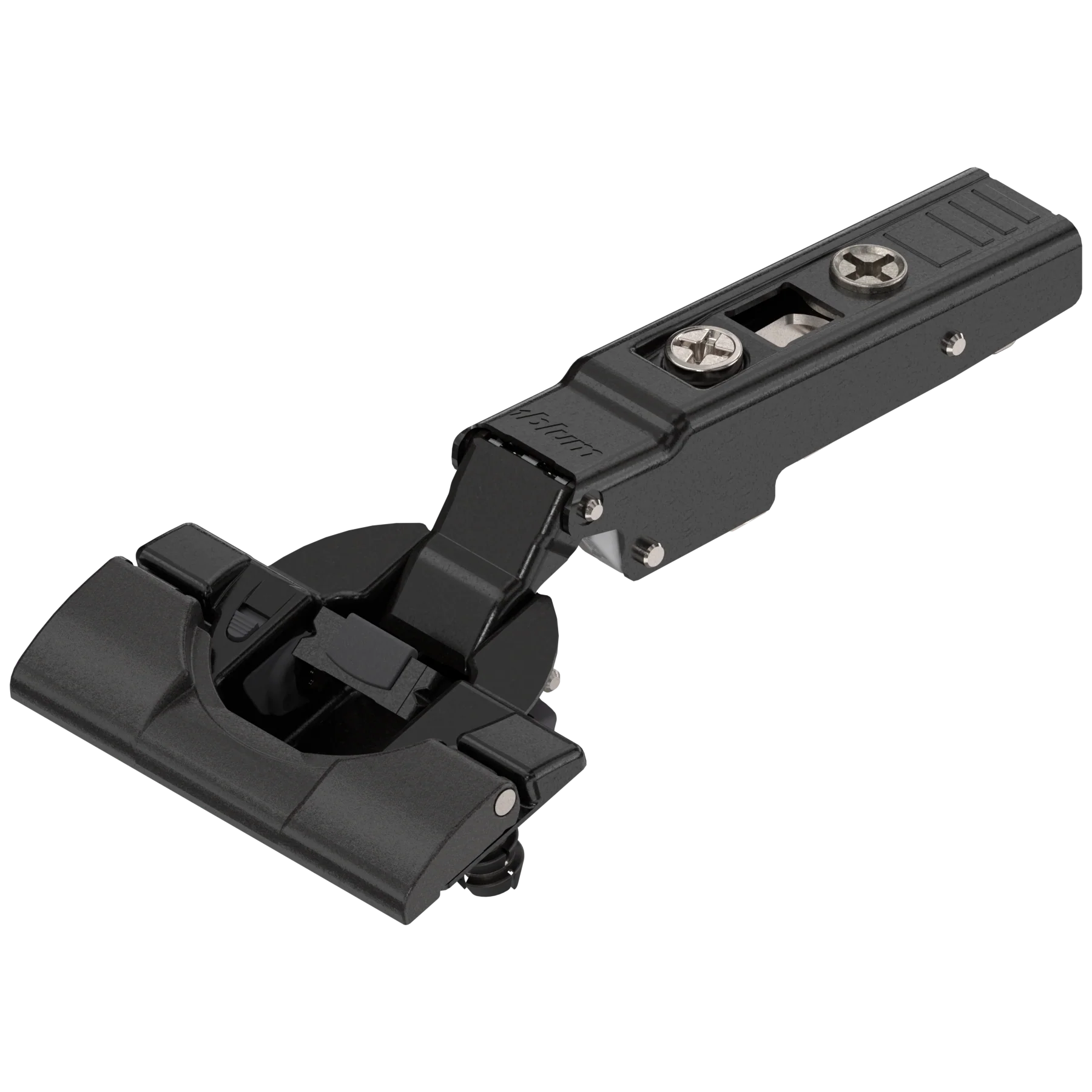 Blum CLIP top BLUMOTION 110°+ hinges Full overlay Onyx Black