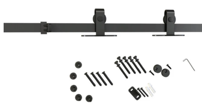 BARNSDOORKIT F/RAIL TPO MNT S/MIN MT BLK