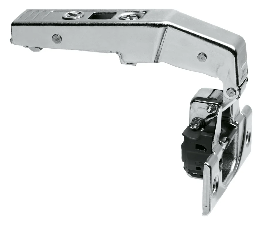 Blum 95° CLIP top BLUMOTION blind corner hinge Soft-close Inset Screw On Onyx Black - Image 2
