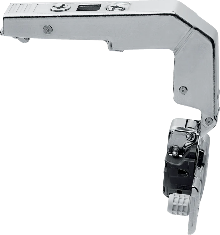 Blum 95° CLIP top BLUMOTION blind corner hinge Soft-close Full overlay Dowel (Knock-in) Nickel