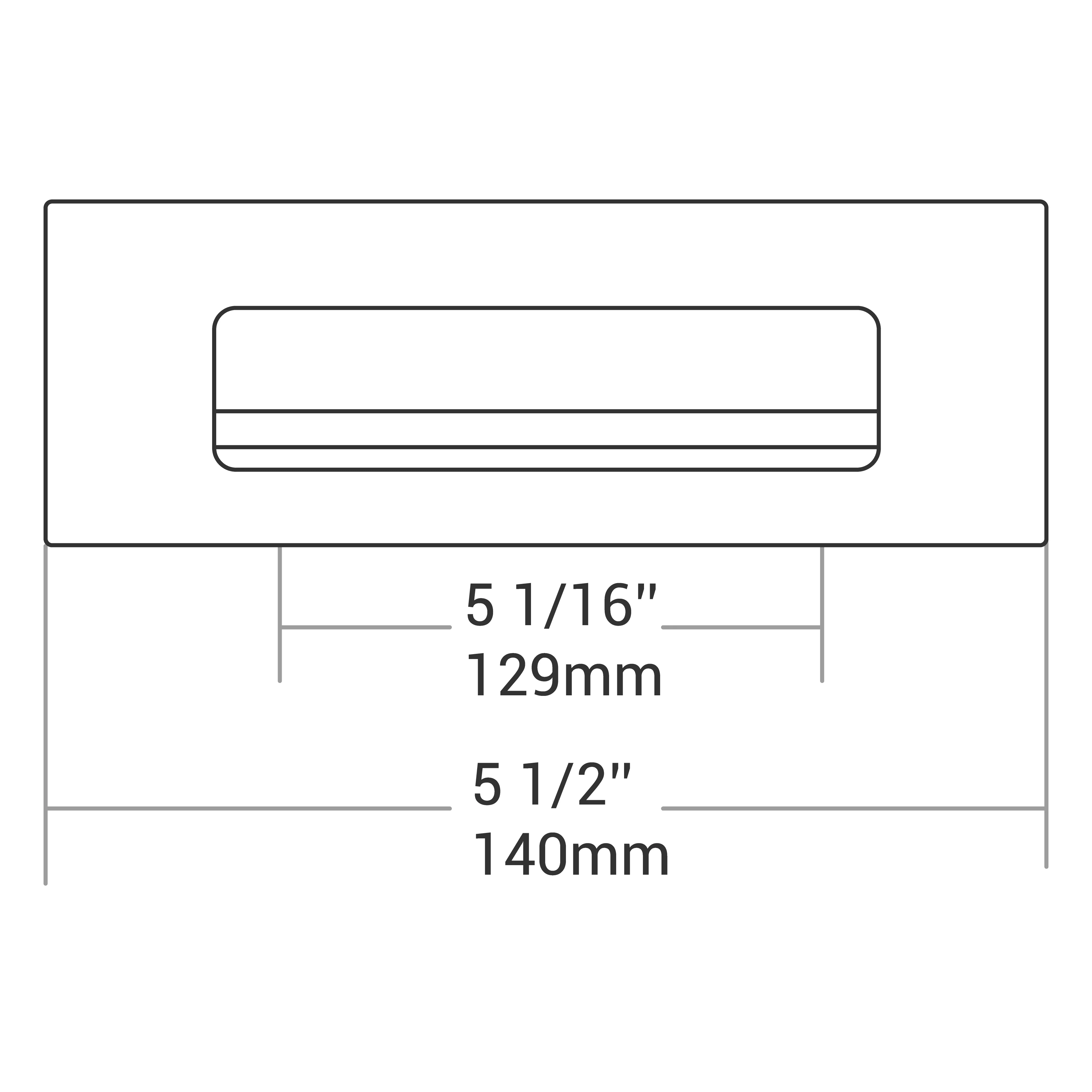 FLUSH HANDLE BRUSHED NICKEL 128MM - Image 4