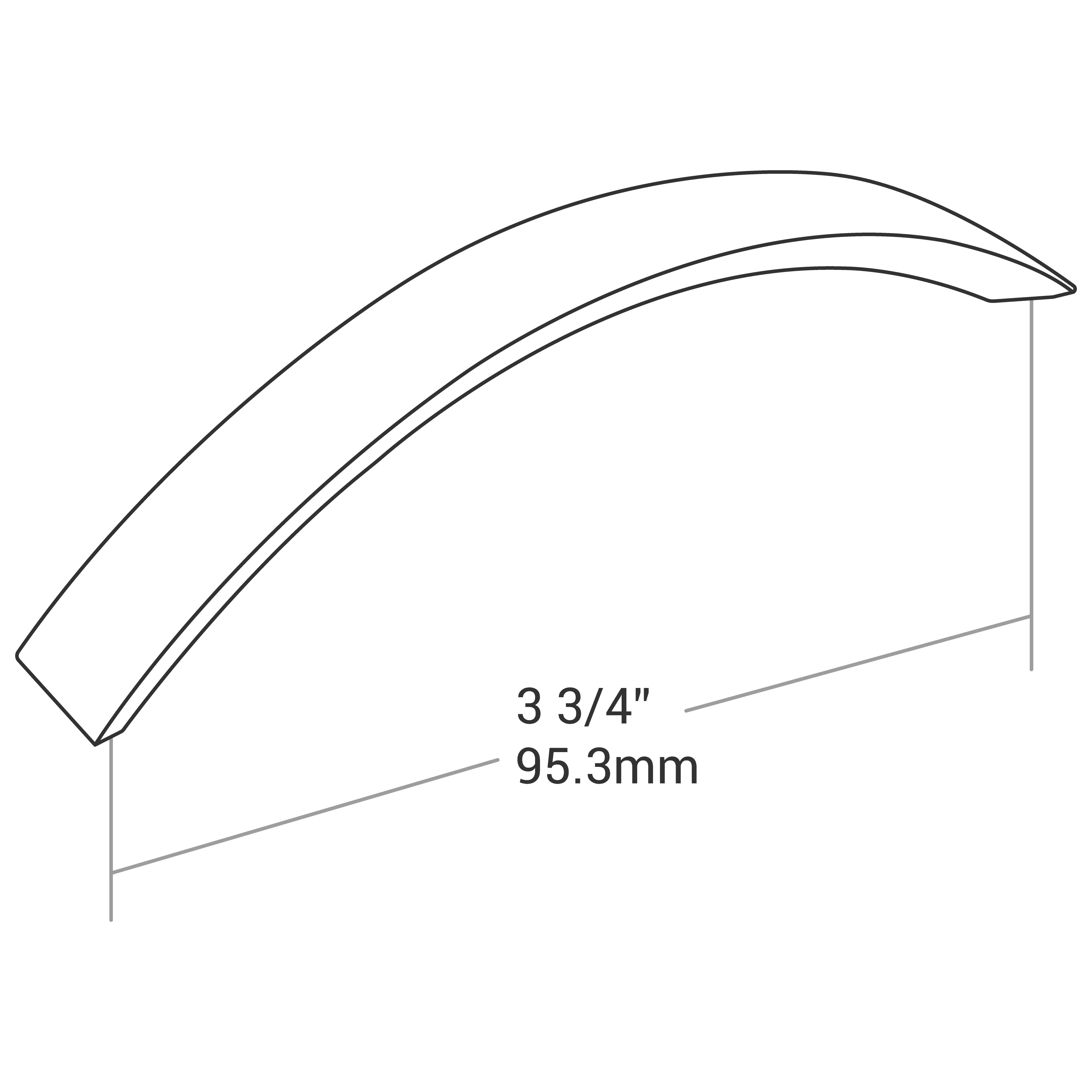 Handle 8525 Series C/C 3-3/4" - Image 5