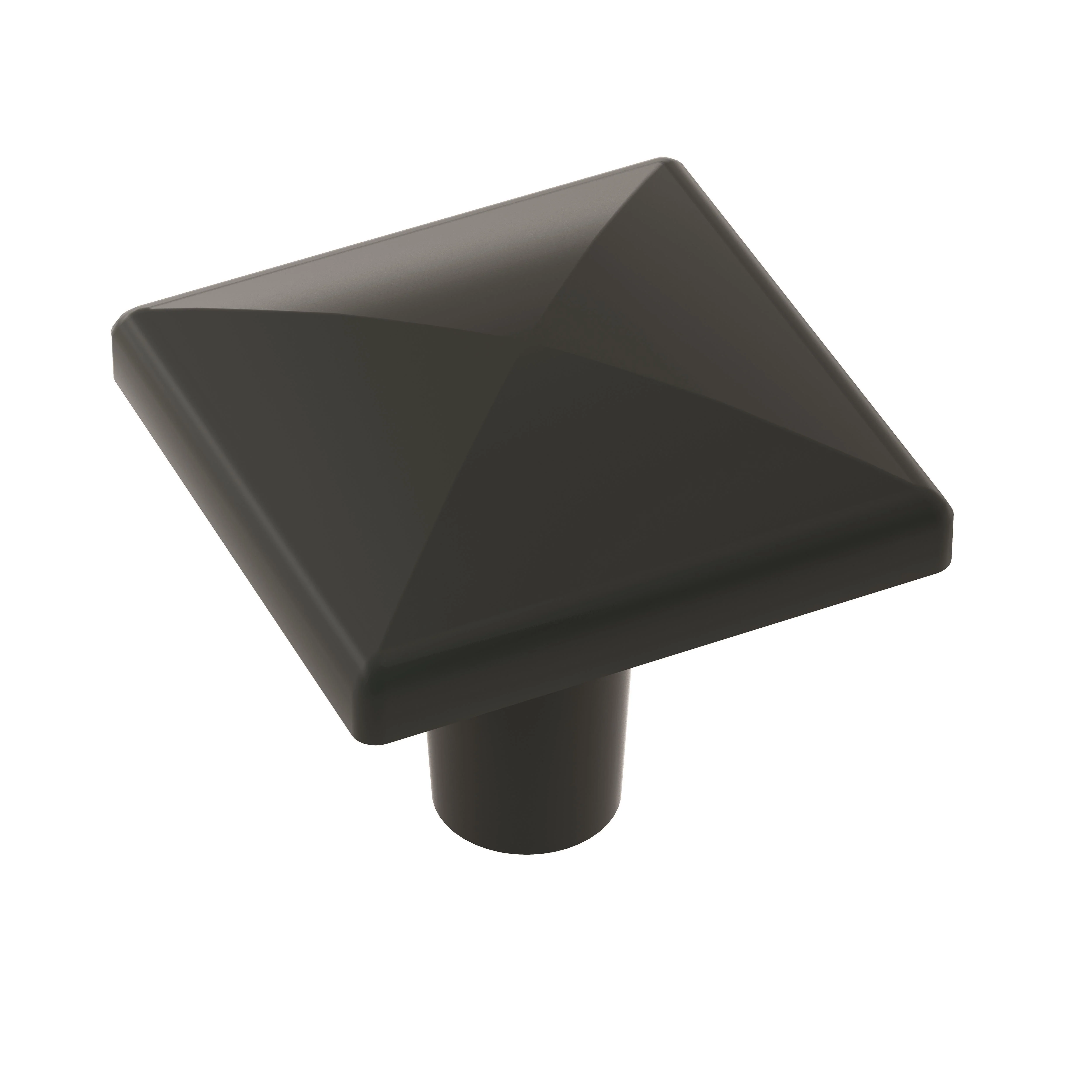 Knob Matte Black 5/16(8) DIA