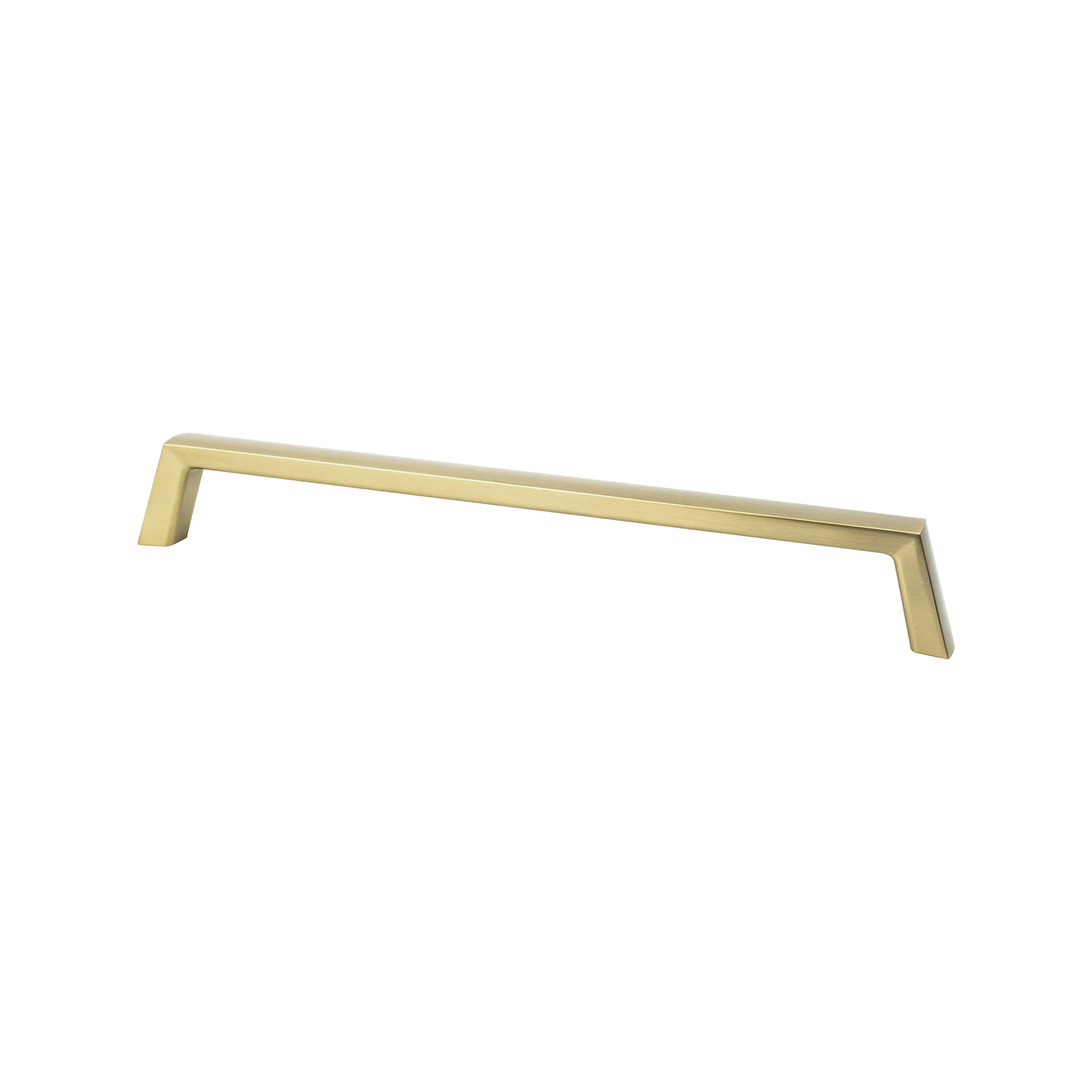 Brookridge 12 inch CC Modern Brushed Gold Appliance Pull