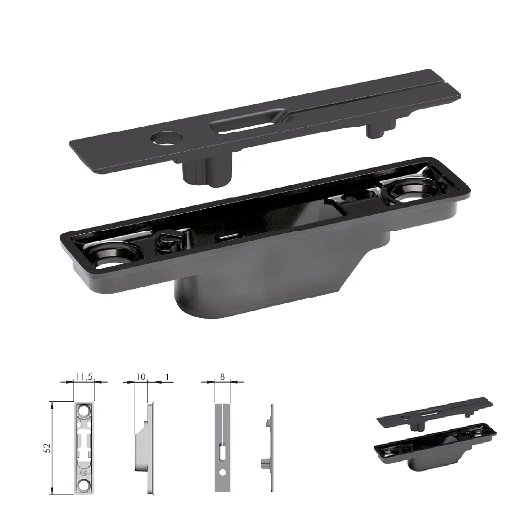DROP DOWN SYSTEM ITALIANA FERRAMENTA KIARO EASY SOFT 7.7 LB CAPACITY ANTHRACITE - Image 6