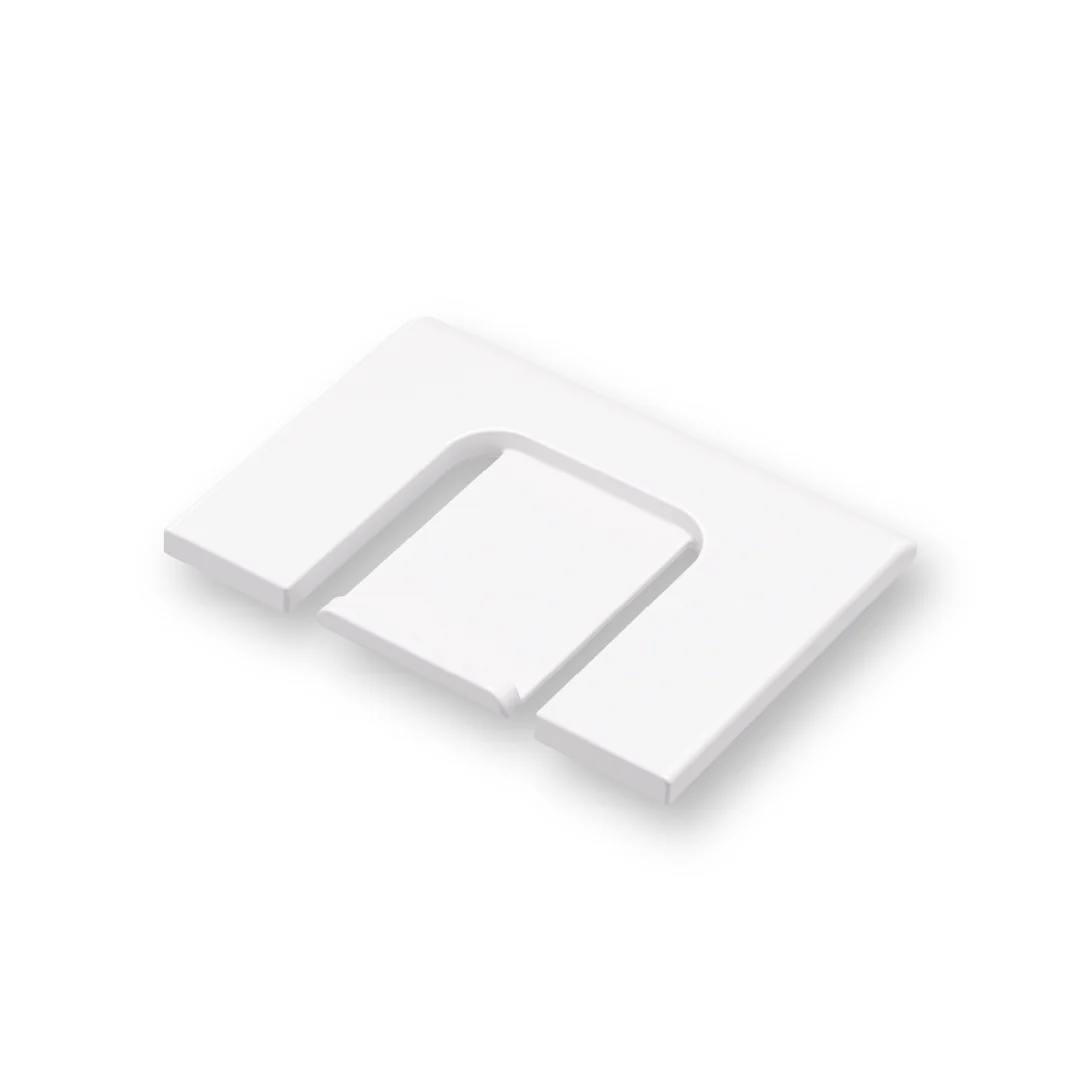 HINGE KIMANA SKIN ITALIANA FERRAMENTA FREE SWING FOR 18MM PANEL DOUBLE DRILL Ã˜40X2.5MM Ã˜26X15MM WHITE - Image 4