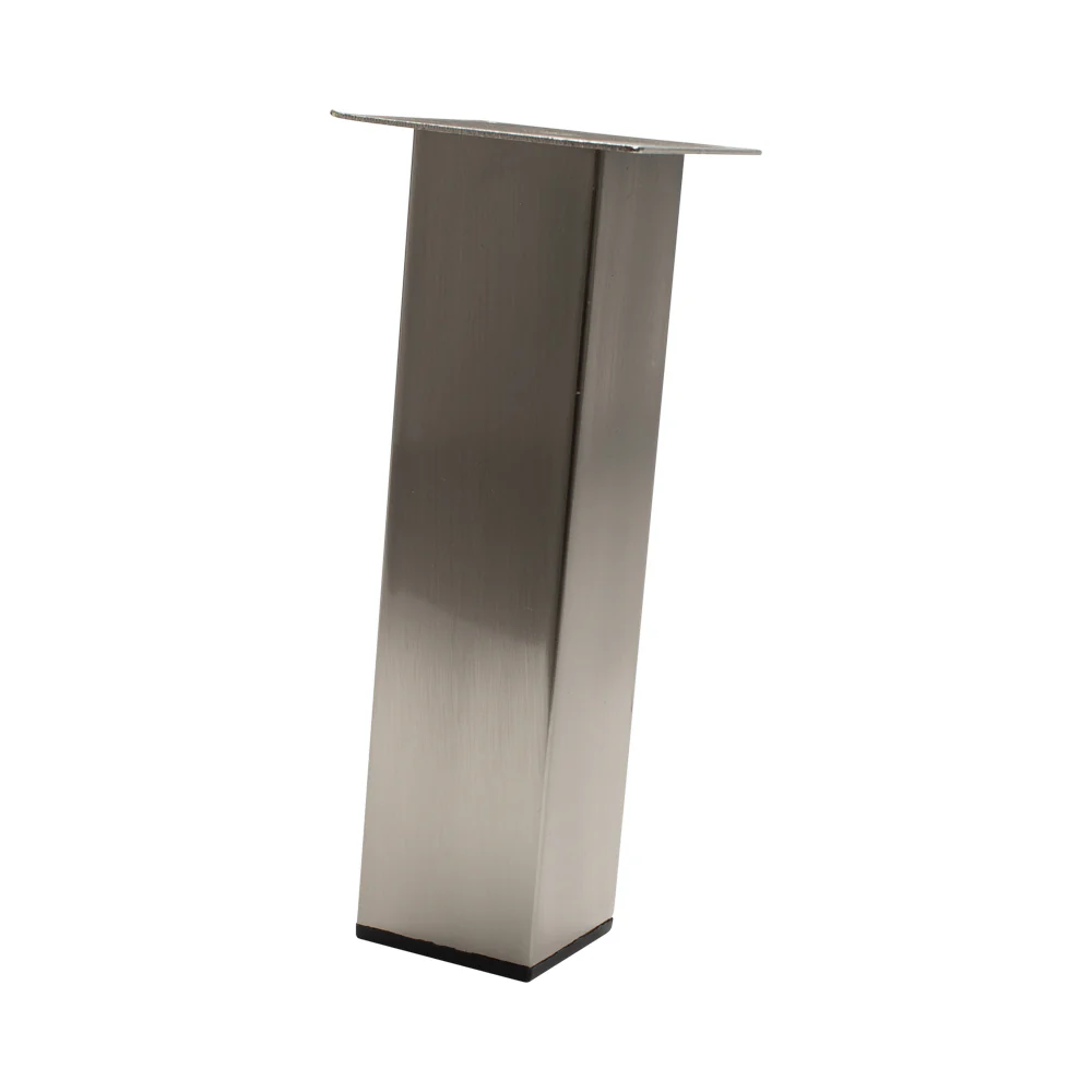 FURNITURE LEG SQUARE 4" TUBE 50MM BN - Image 4