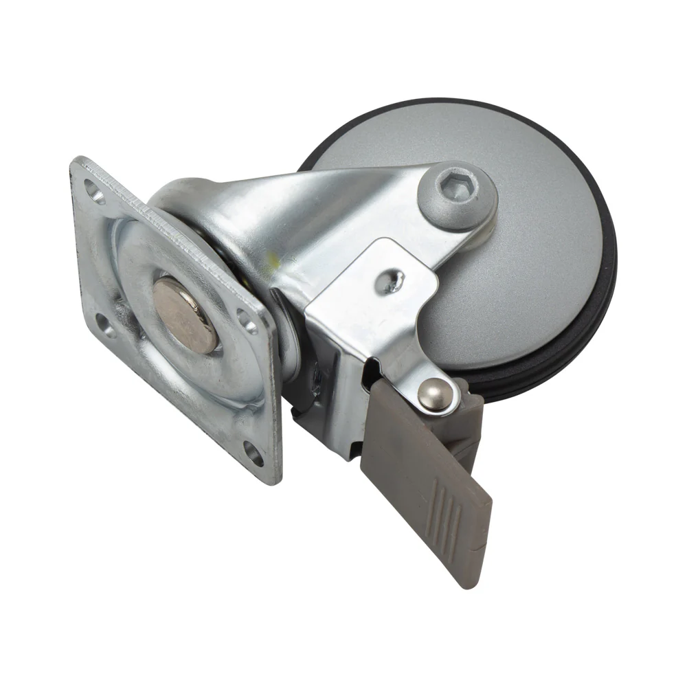 Casters 50Mm Black Lisa With Break