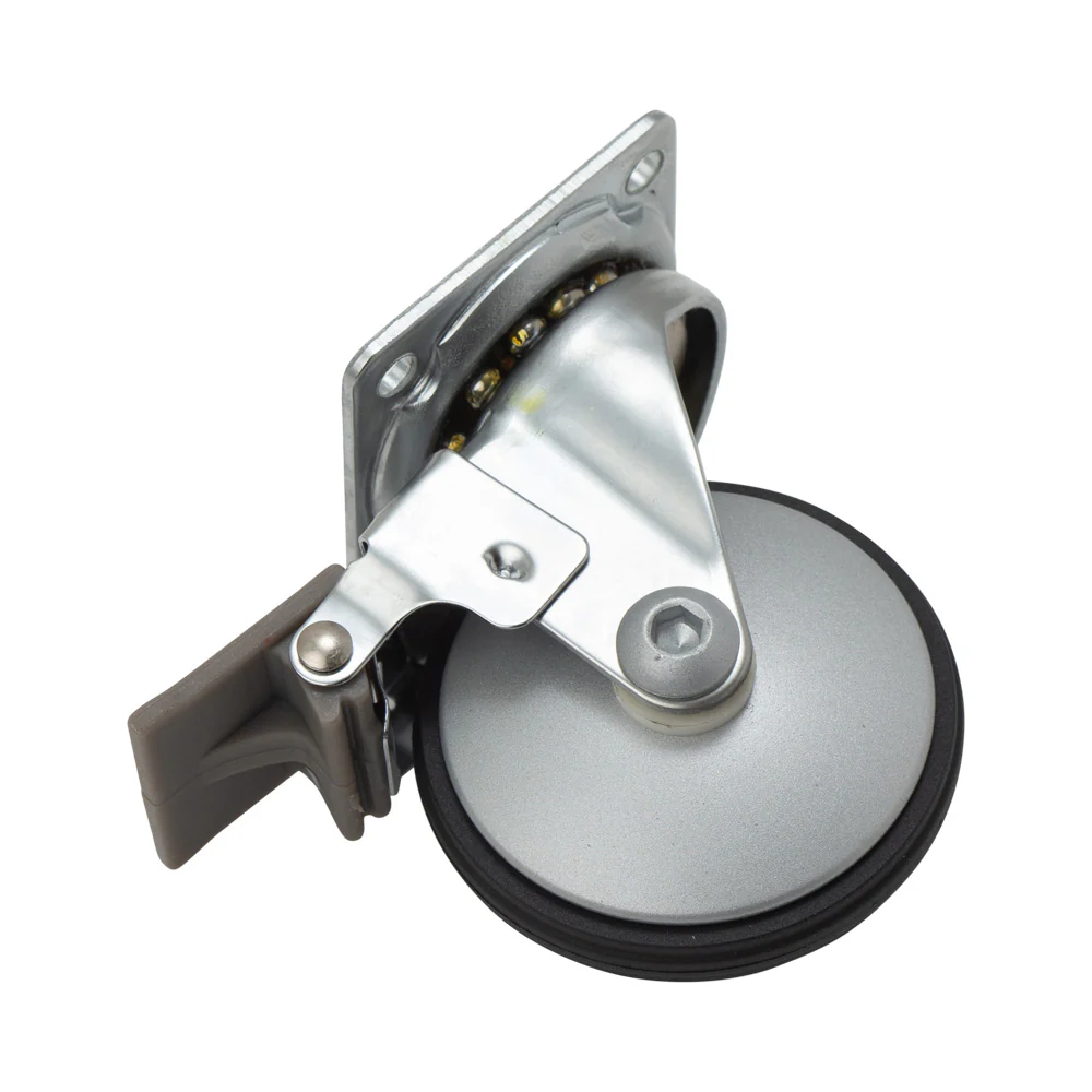 Casters 50Mm Black Lisa With Break - Image 3