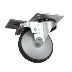 Casters 50Mm Black Lisa With Break - Image 5