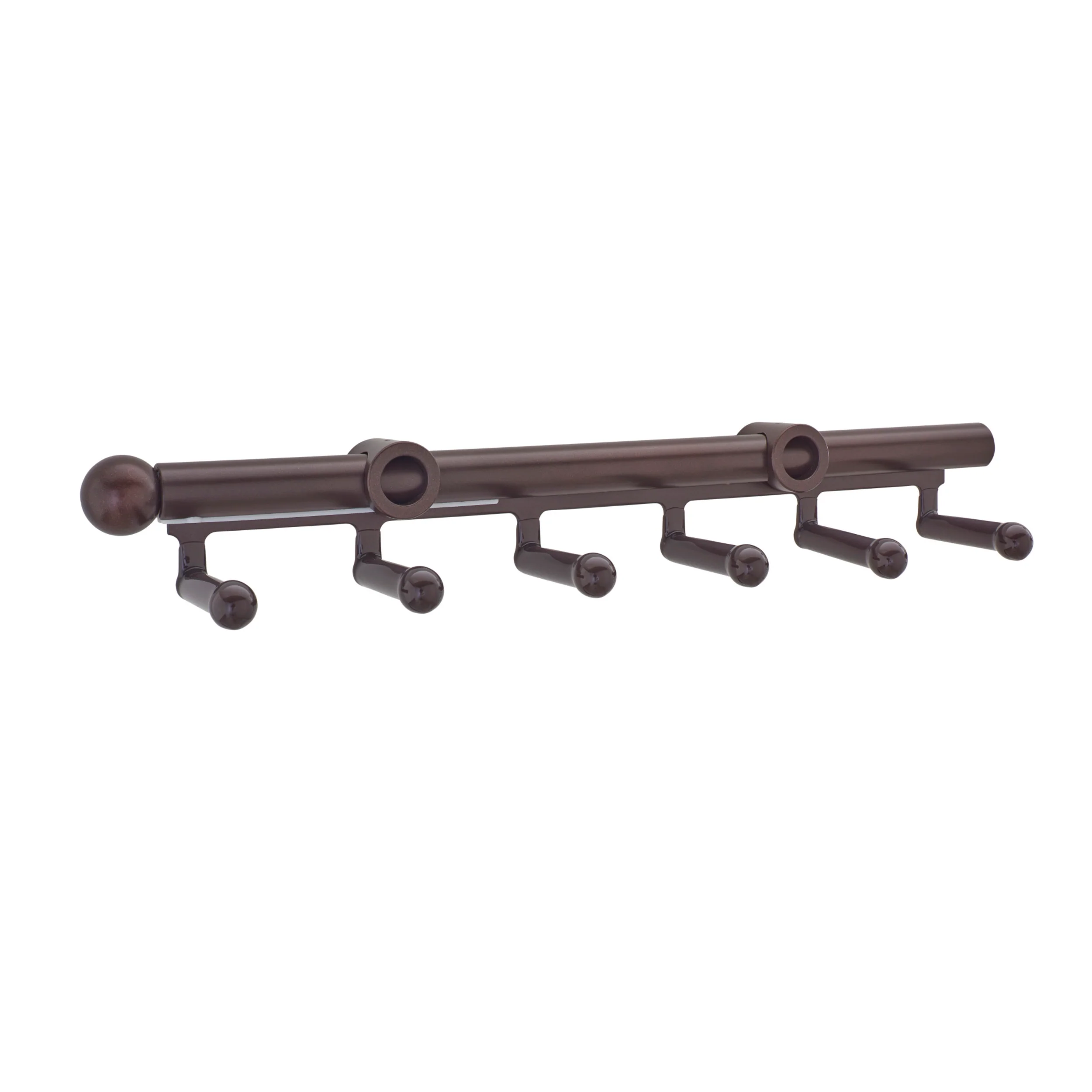 14 in Oil Rubbed Bronze Belt/Scarf Organizer Oil Rubbed Bronze  2.81 in (71 mm) W x 13.88 in (353 mm) D x 1.88 in (48 mm) H - Image 3