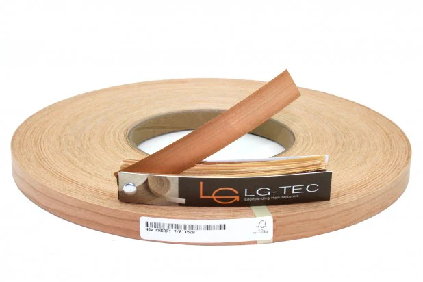 Cherry Wood Veneer Edge Banding - Image 3