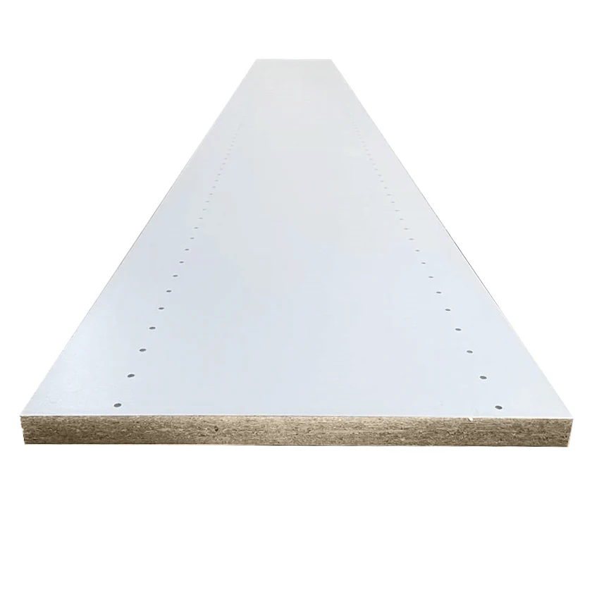 CLOSET PANEL 3/4 12X96 HOLE 2S WHITE