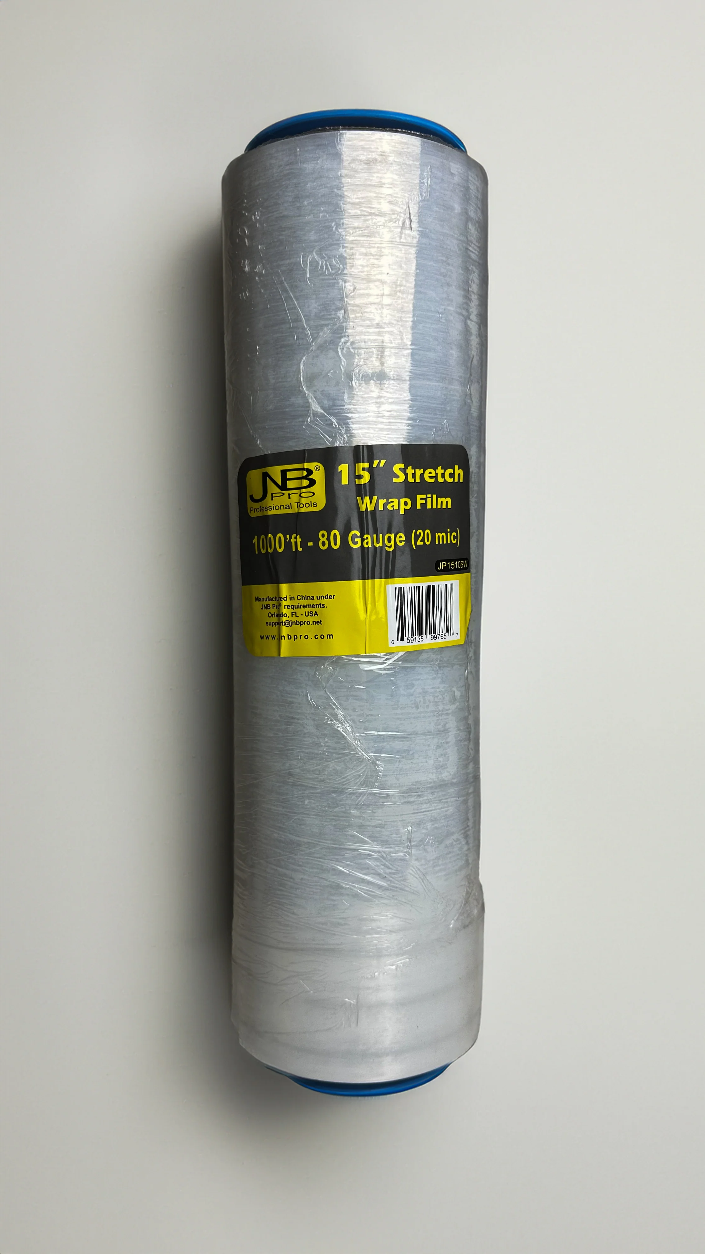Consumables:Stretch Wrap 5"x1000'ft - 80 Gauge