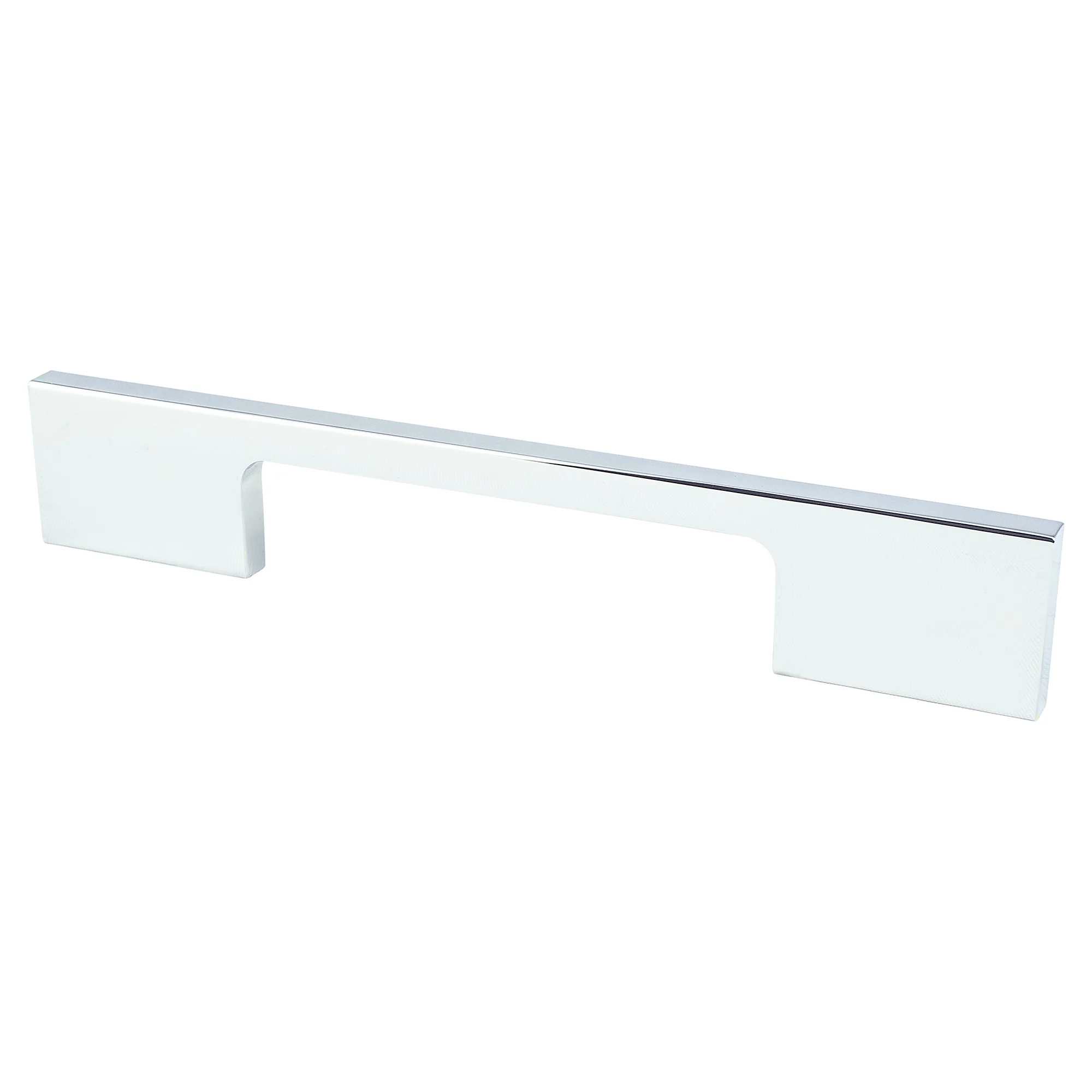 Contemporary Advantage Two 96mm CC Polished Chrome Rectangle Pull