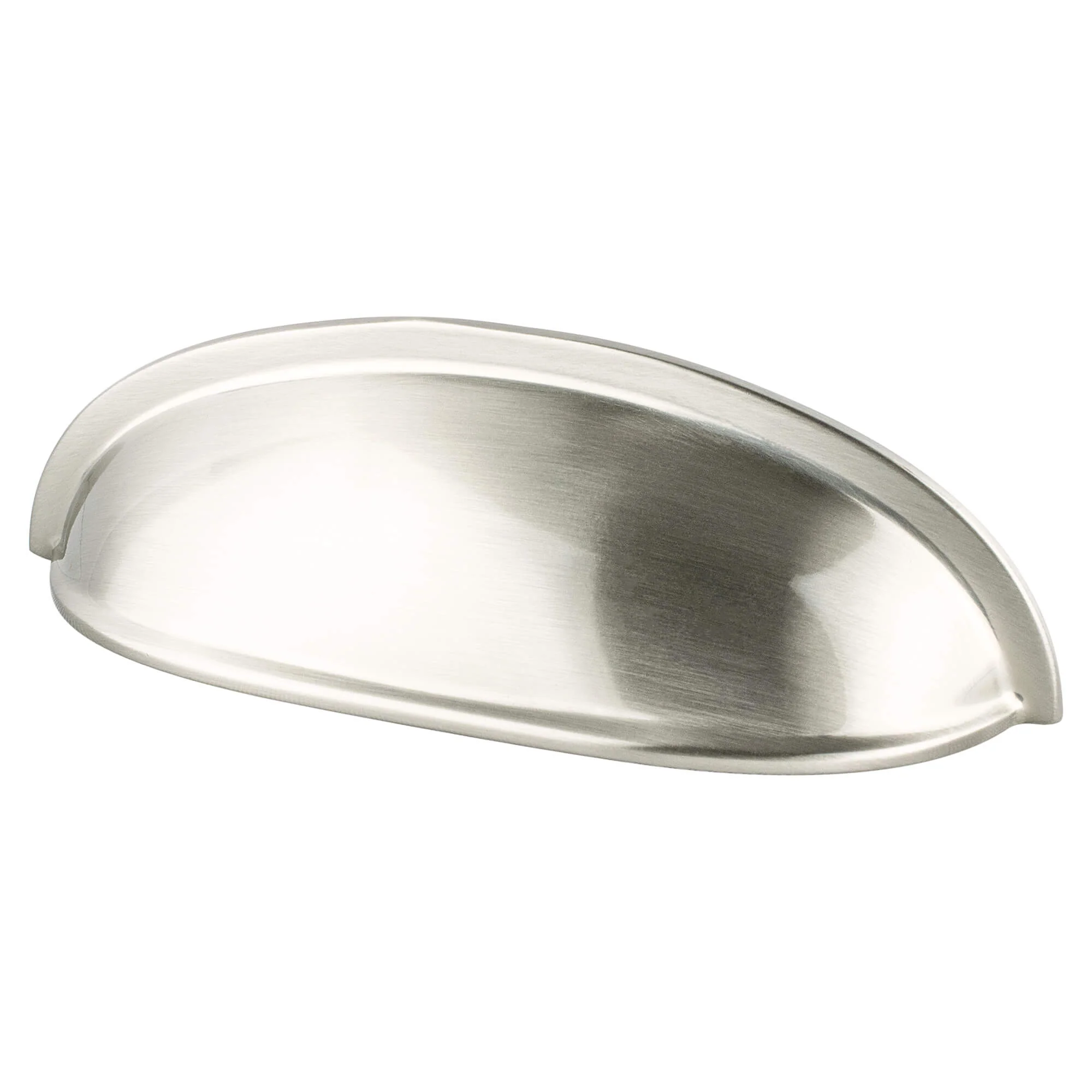 CUP PULL 3"CC BRUSHED NICKEL   25/BOX