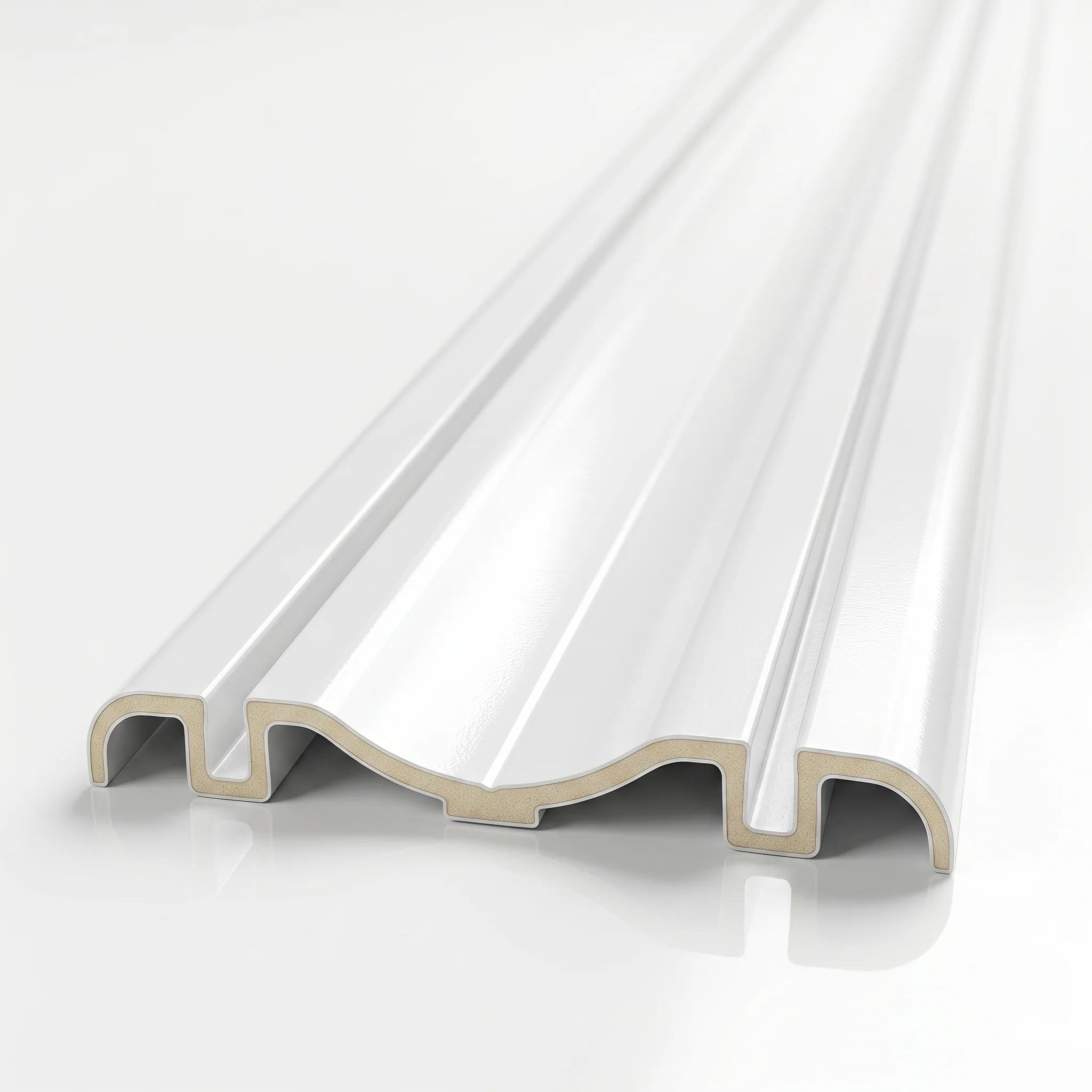 Carrier Track Ducasse CXD Surface Mount Double AL for Door Thickness 5/8"–15/16" 3M (9.85FT)