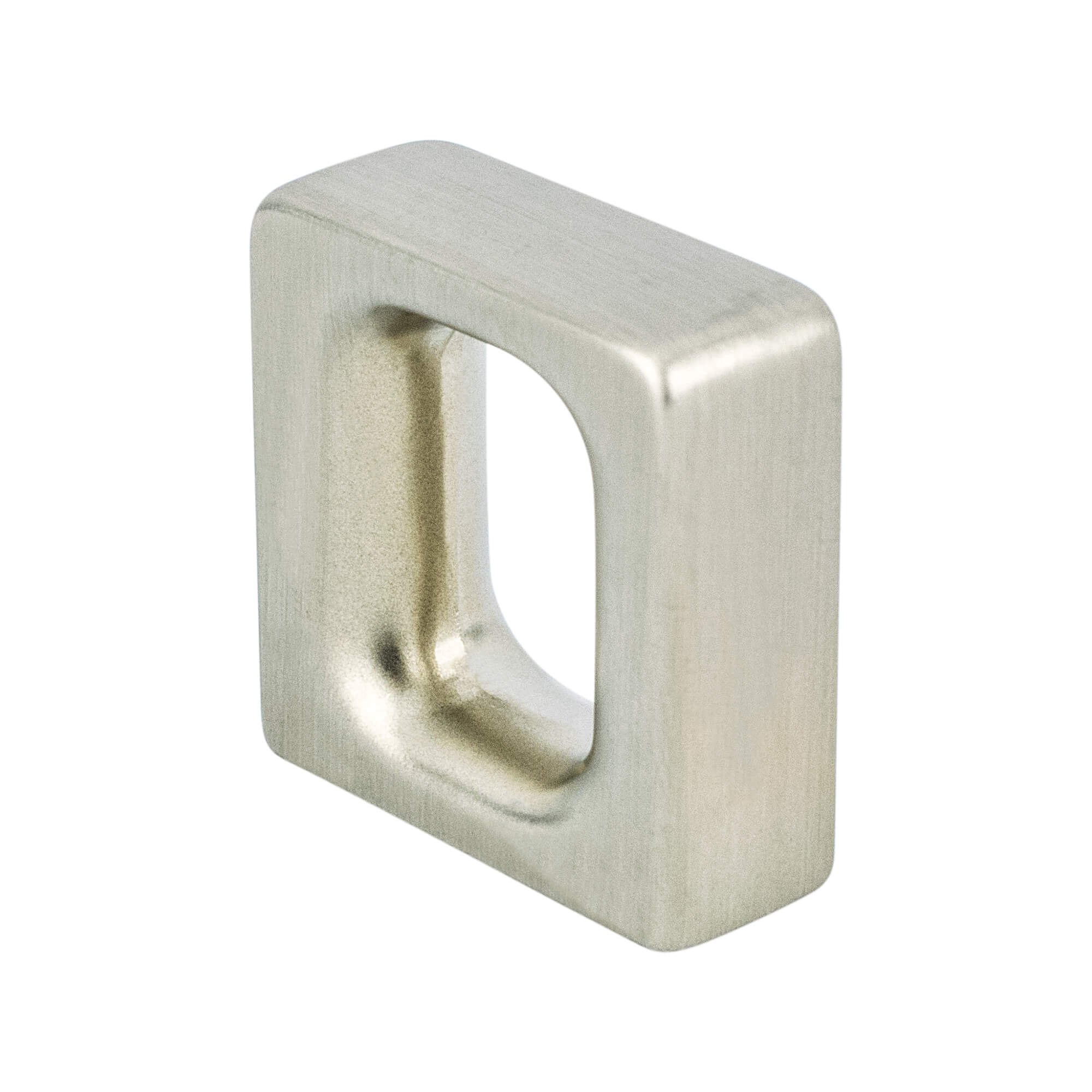 Dual 16mm CC Brushed Nickel Knob