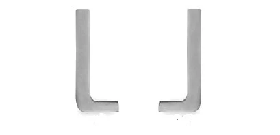 Plastimodul Gola horizontal open lids set "L" Matte White - Image 5
