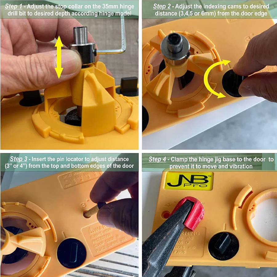Jig:35mm Concealed Hinge Jig - Image 3