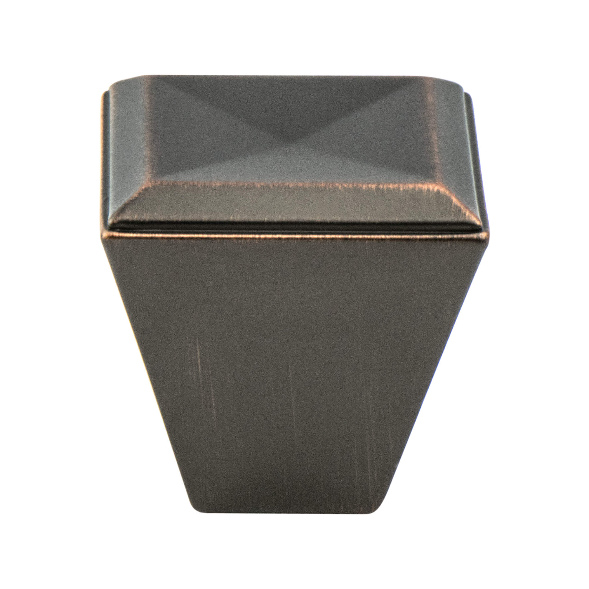 KNOB 1-1/8X1-1/8"VENEIAN BRONZE 25/BOX