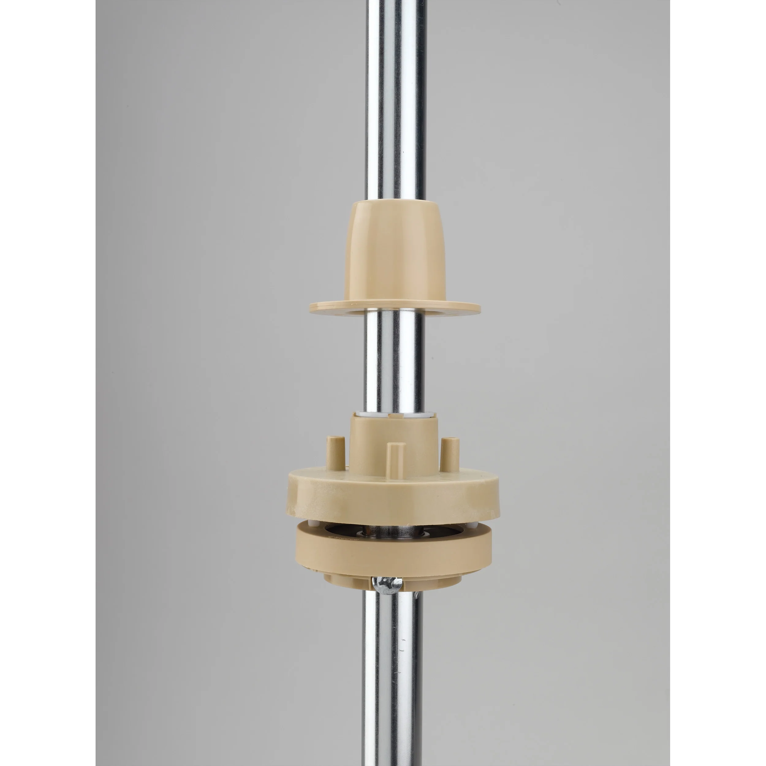 24 in Banded Wood Full Circle Lazy Susans 2-Shelf Natural 24 in (610 mm) W x 24 in (610 mm) D x 26 in (660 mm) H