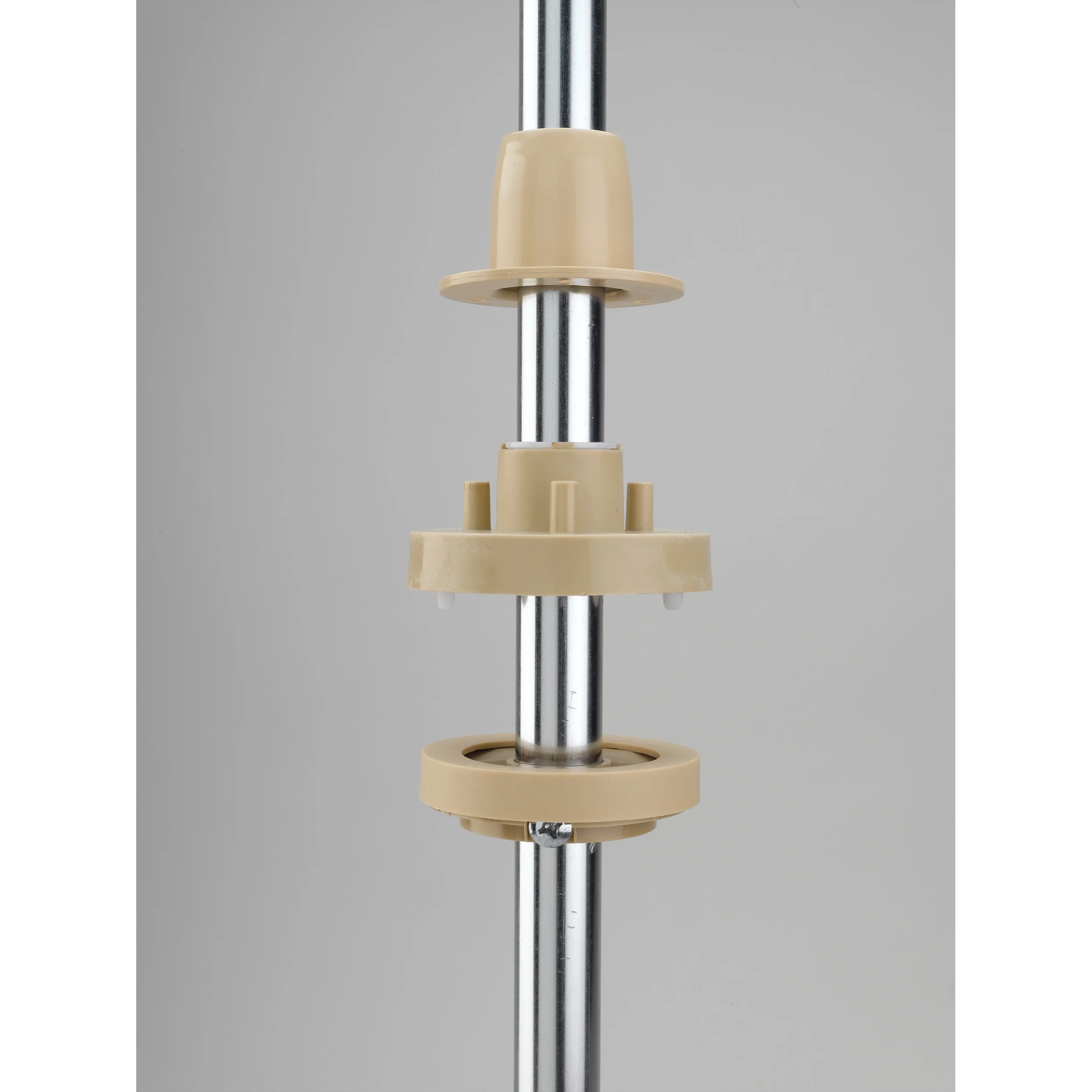 18 in Banded Wood Full Circle Lazy Susans 3-Shelf Natural 18 in (457 mm) W x 18 in (457 mm) D x 38 in (965 mm) H - Image 4