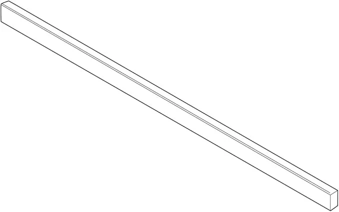 LEGRABOX accessories Ident Cross rail Orion WHITE - Image 2