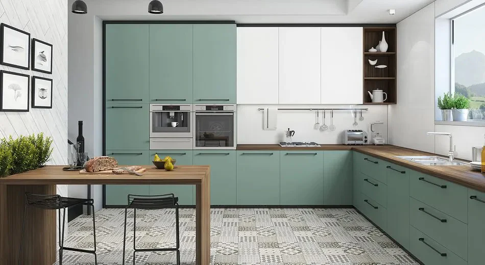MDF SOFT TOUCH RELAX GREEN MATTE 3/4 4X9 AGT 735 - Image 3