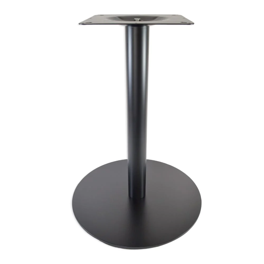 Positano Table Base, 17" Round - Black 4000BKZ - Image 4