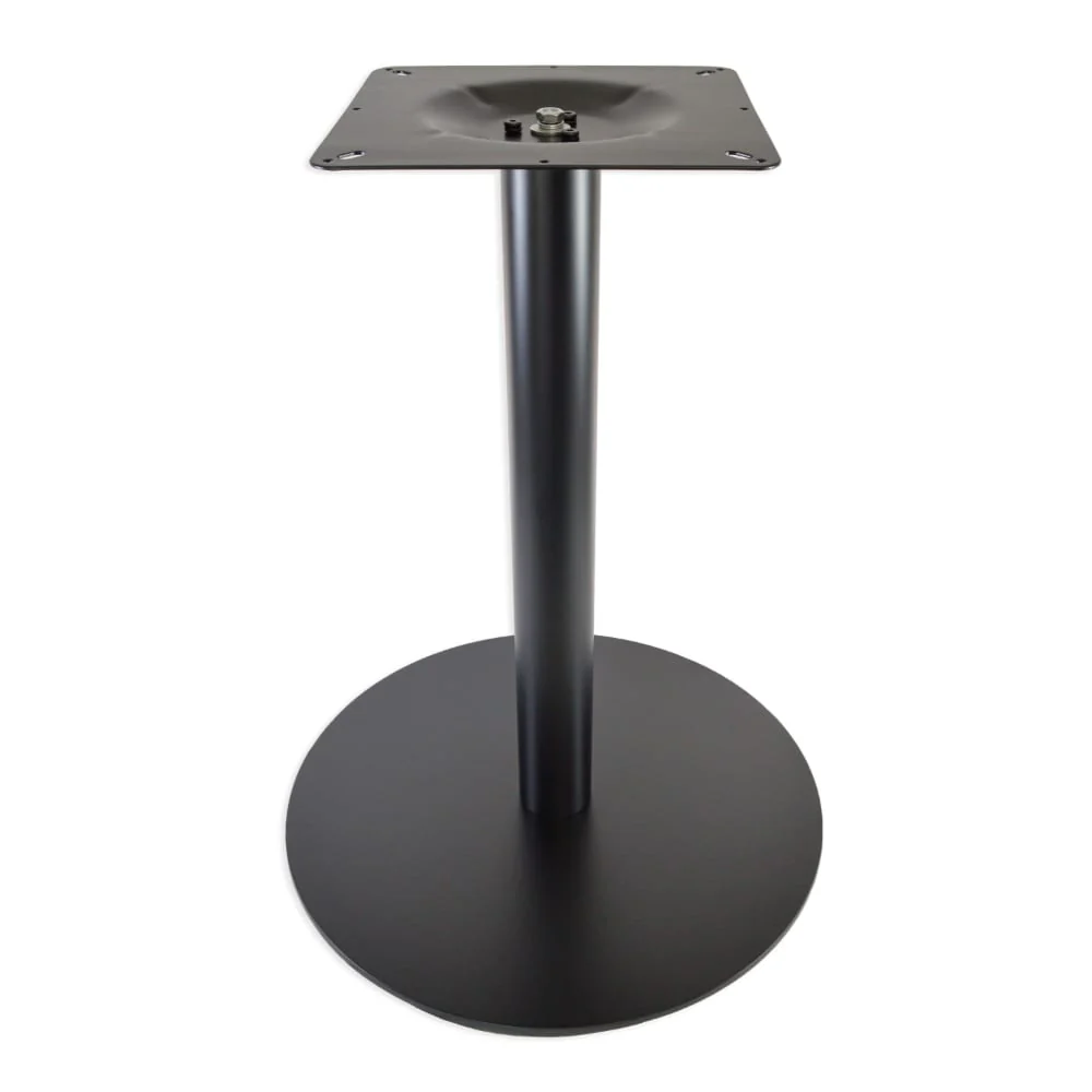 Positano Table Base, 17" Round - Black 4000BKZ - Image 5