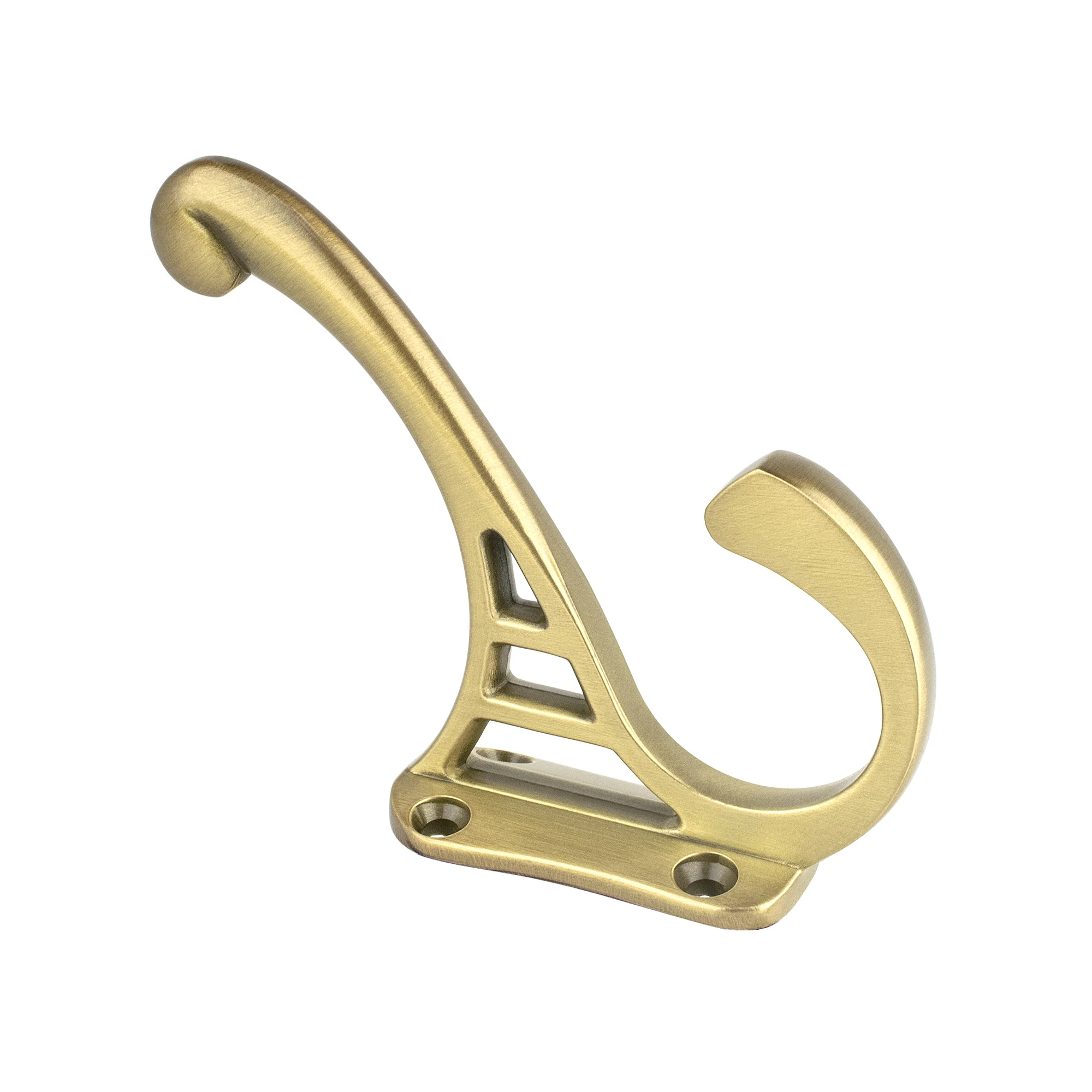 Prelude Modern Brushed Gold Coat Hook