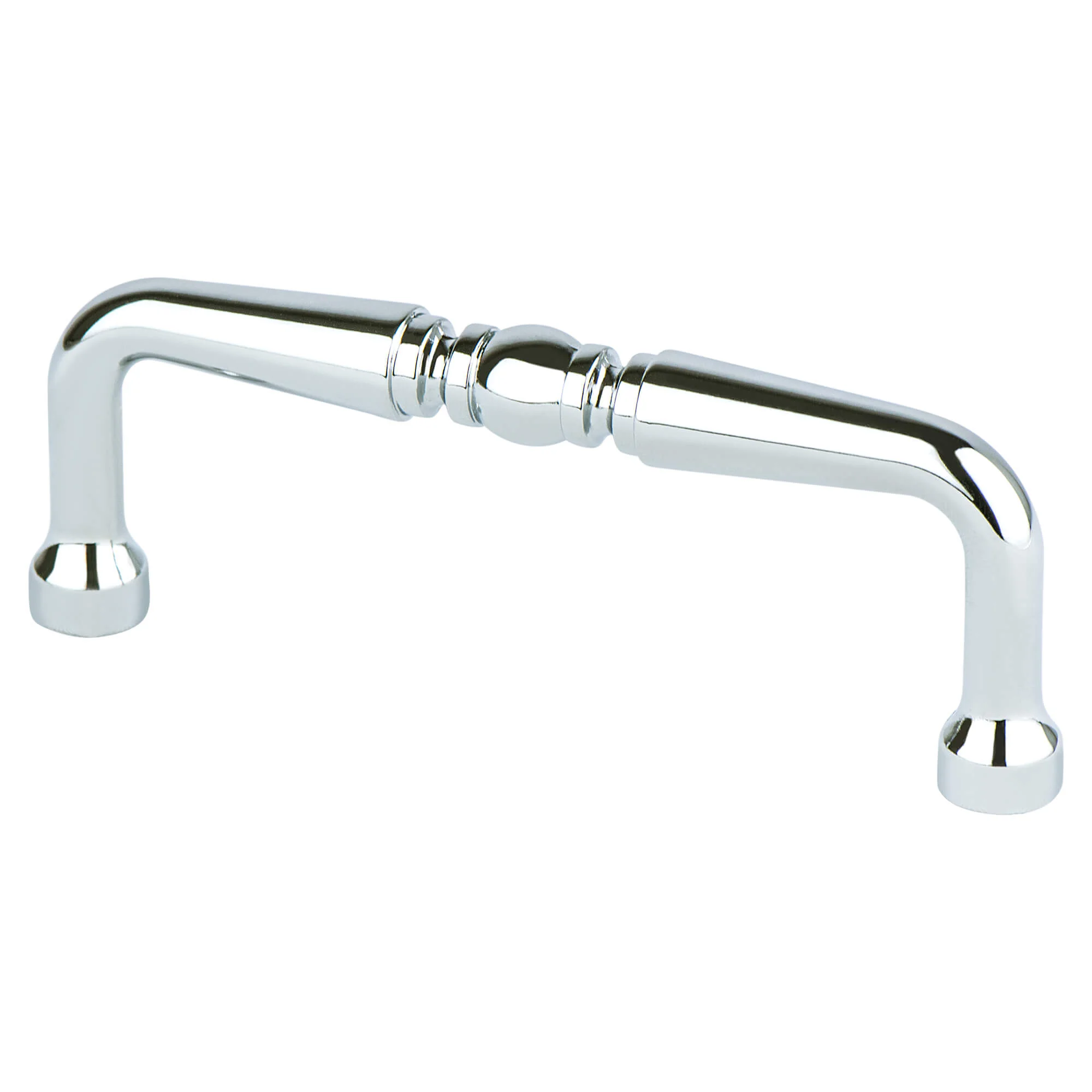 PULL 3"CC POLISHED CHROME 25/BOX