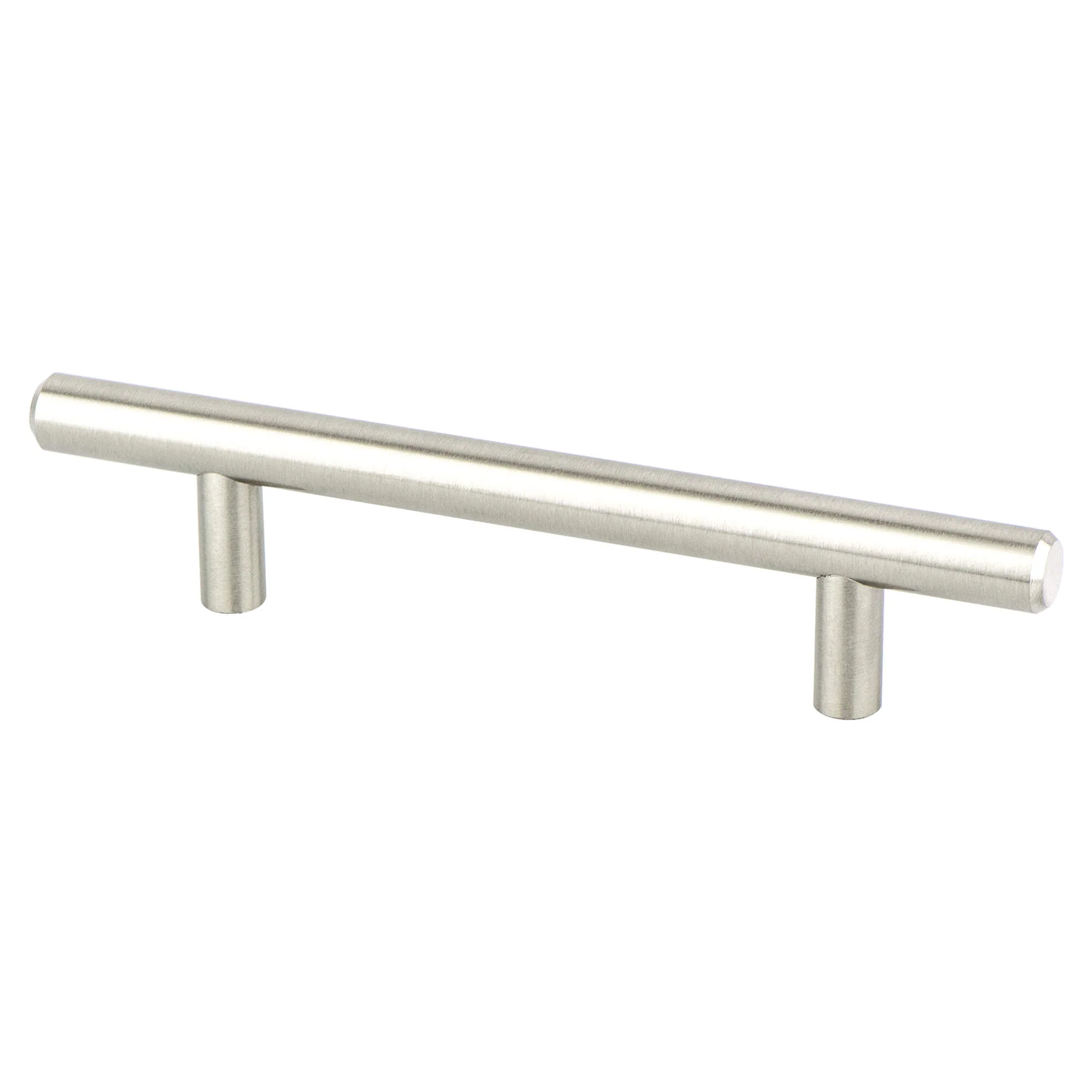 PULL T BAR 96MM CC BRUSHED NICKEL 25/BOX