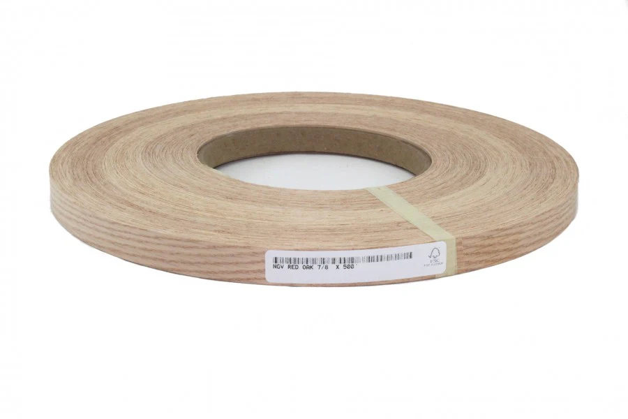 Red Oak Wood Veneer Edge Banding - Image 4