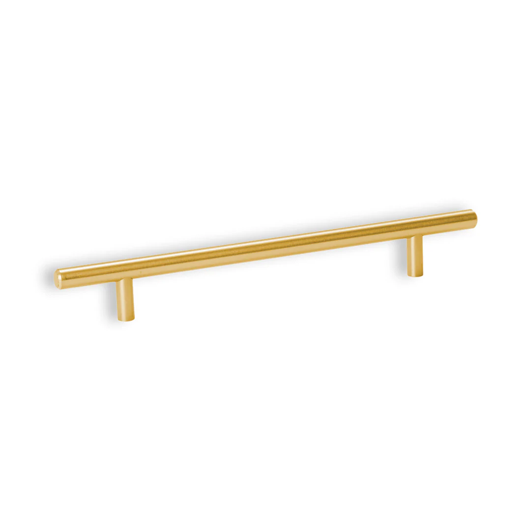 HANDLE BAR 9520 SERIES C/C 3" O/A 5-3/4" SATIN BRASS - Image 3
