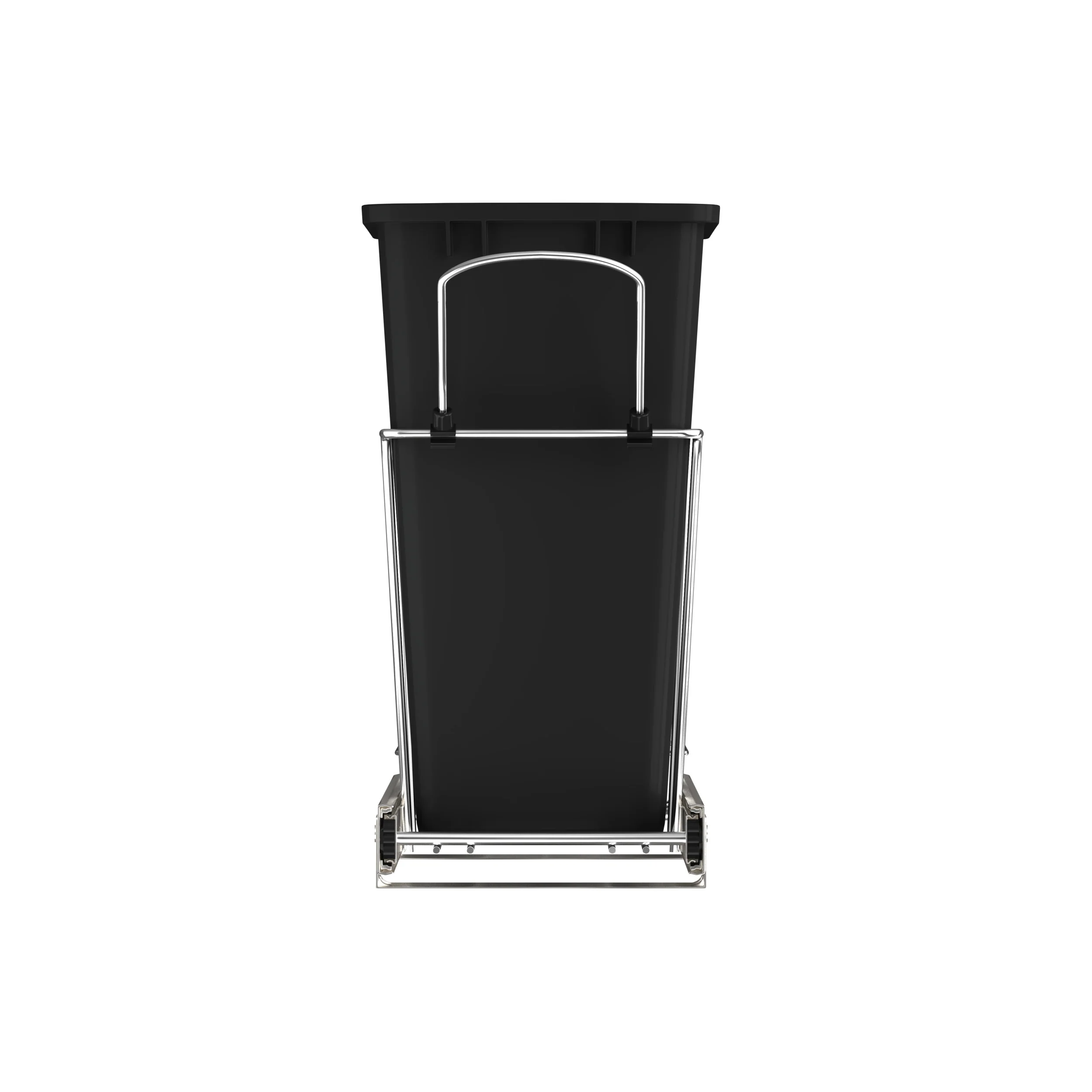 35 Qrt Pull-Out Waste Container Black 10.63 in (270 mm) W x 22 in (559 mm) D x 19.25 in (489 mm) H - Image 4