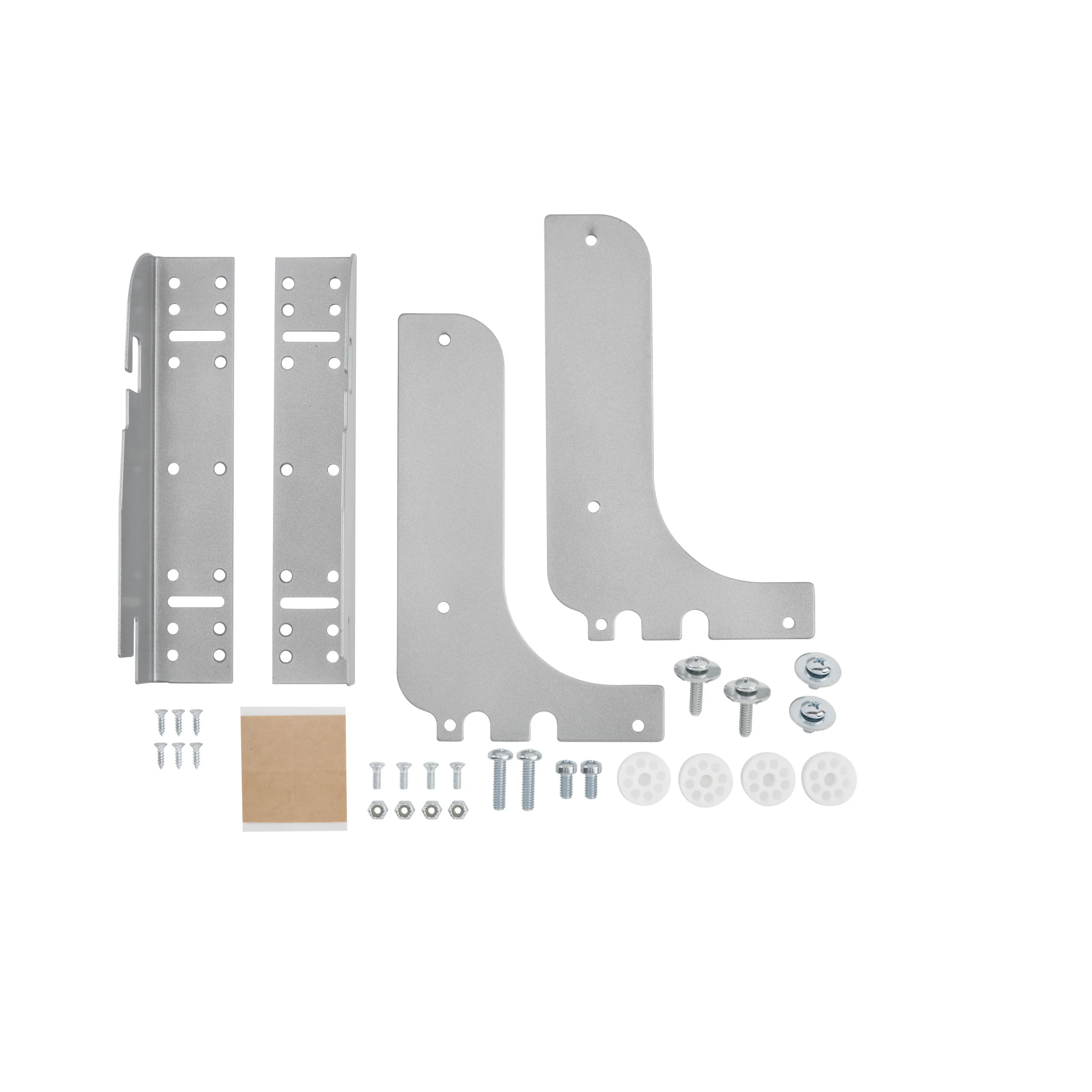 Door mounting Kit for RV Series Metallic Silver 1.5 in (38 mm) W x 2.13 in (54 mm) D x 8 in (203 mm) H