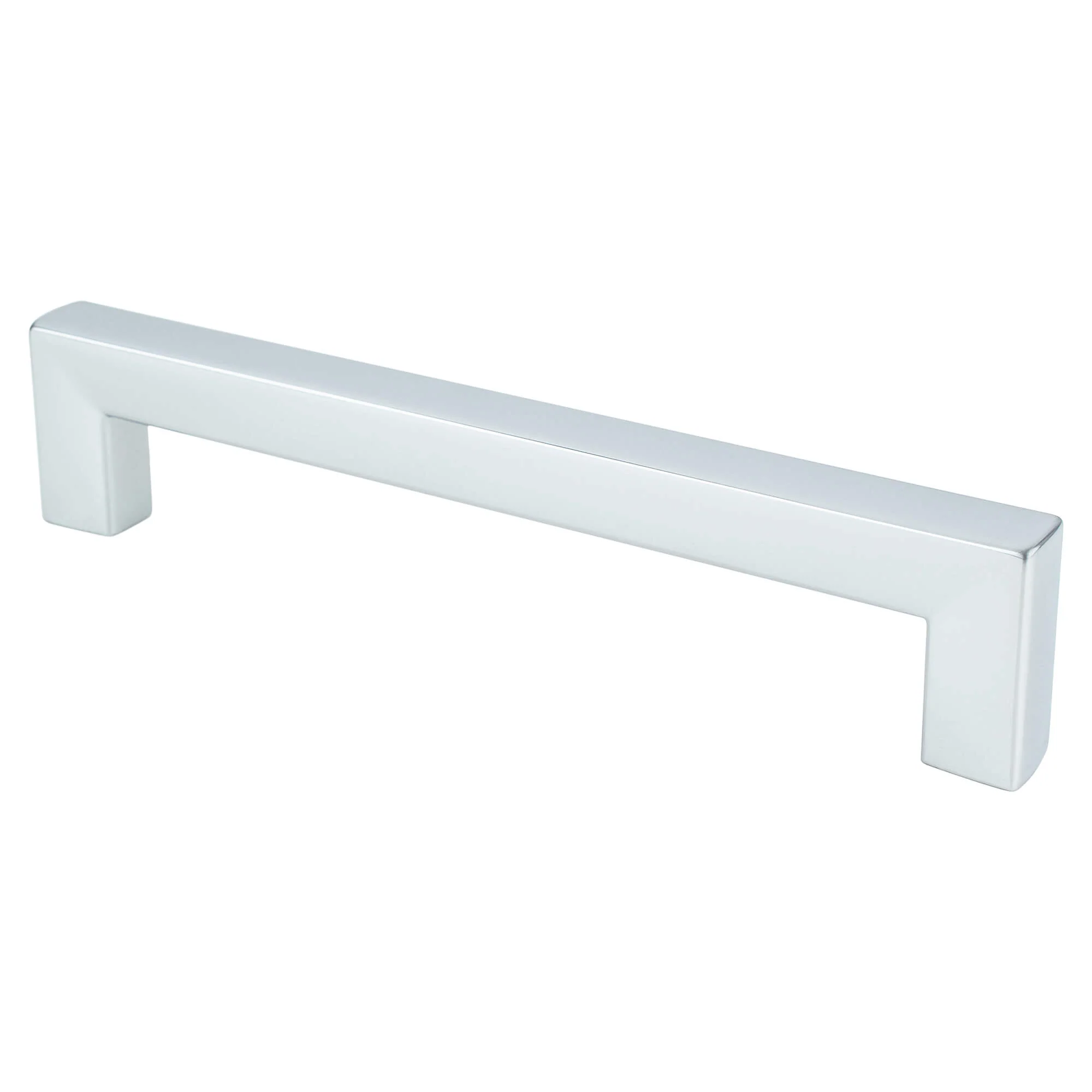 Square 128mm CC Polished Chrome Pull